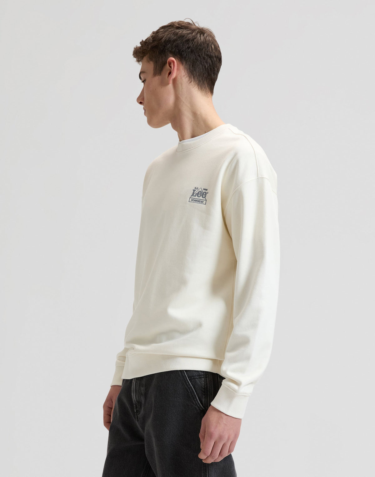 Workwear Ess Crew in Natural