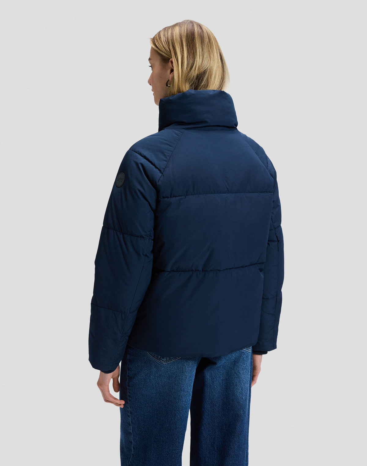 Winterjacke Regular Puffer in Rivet Navy