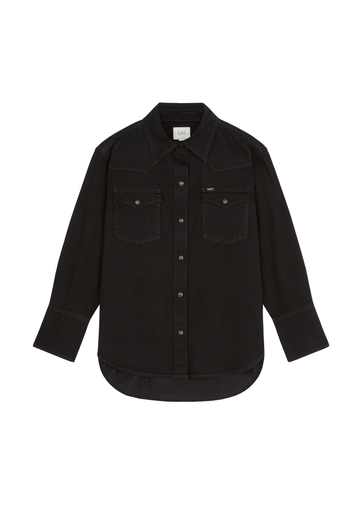 Hemd Essential Western in Dark Volume