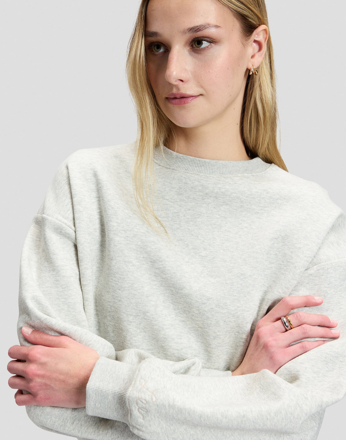 Sweatshirt Core in Grey Heather