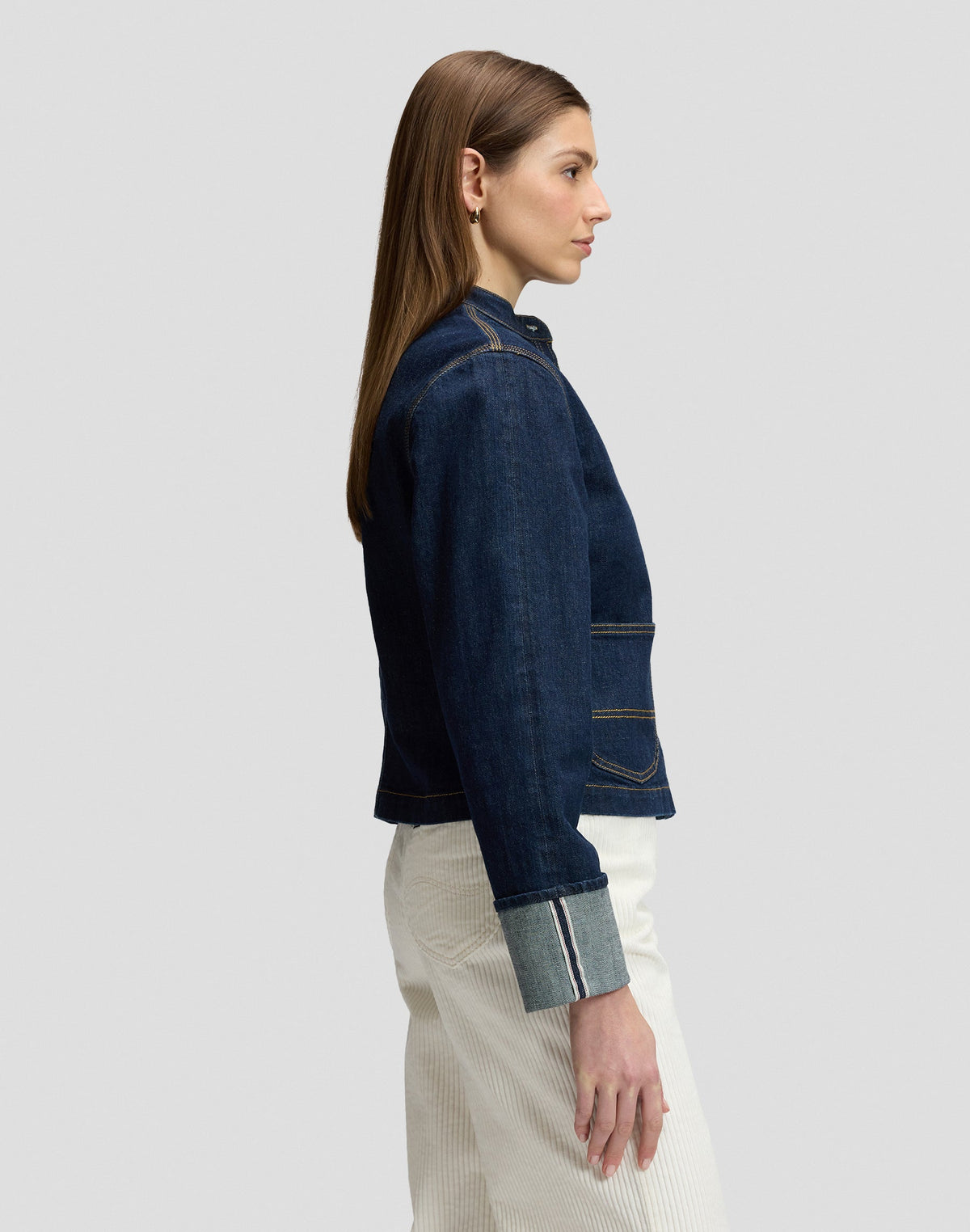 Jeanshemd Selvedge Overshirt in Xion