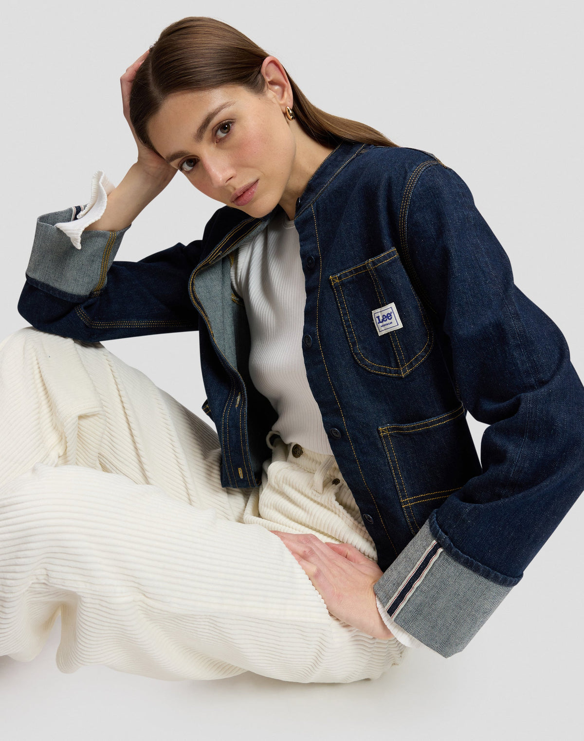 Jeanshemd Selvedge Overshirt in Xion
