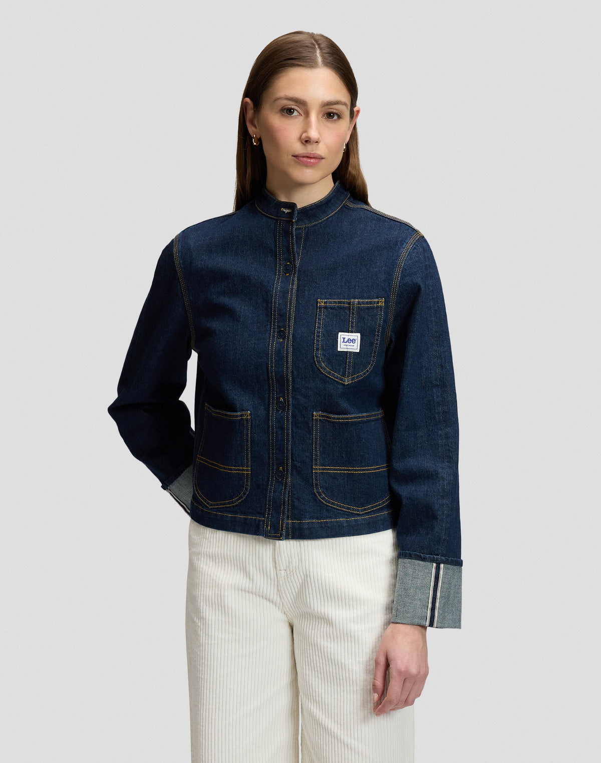 Jeanshemd Selvedge Overshirt in Xion