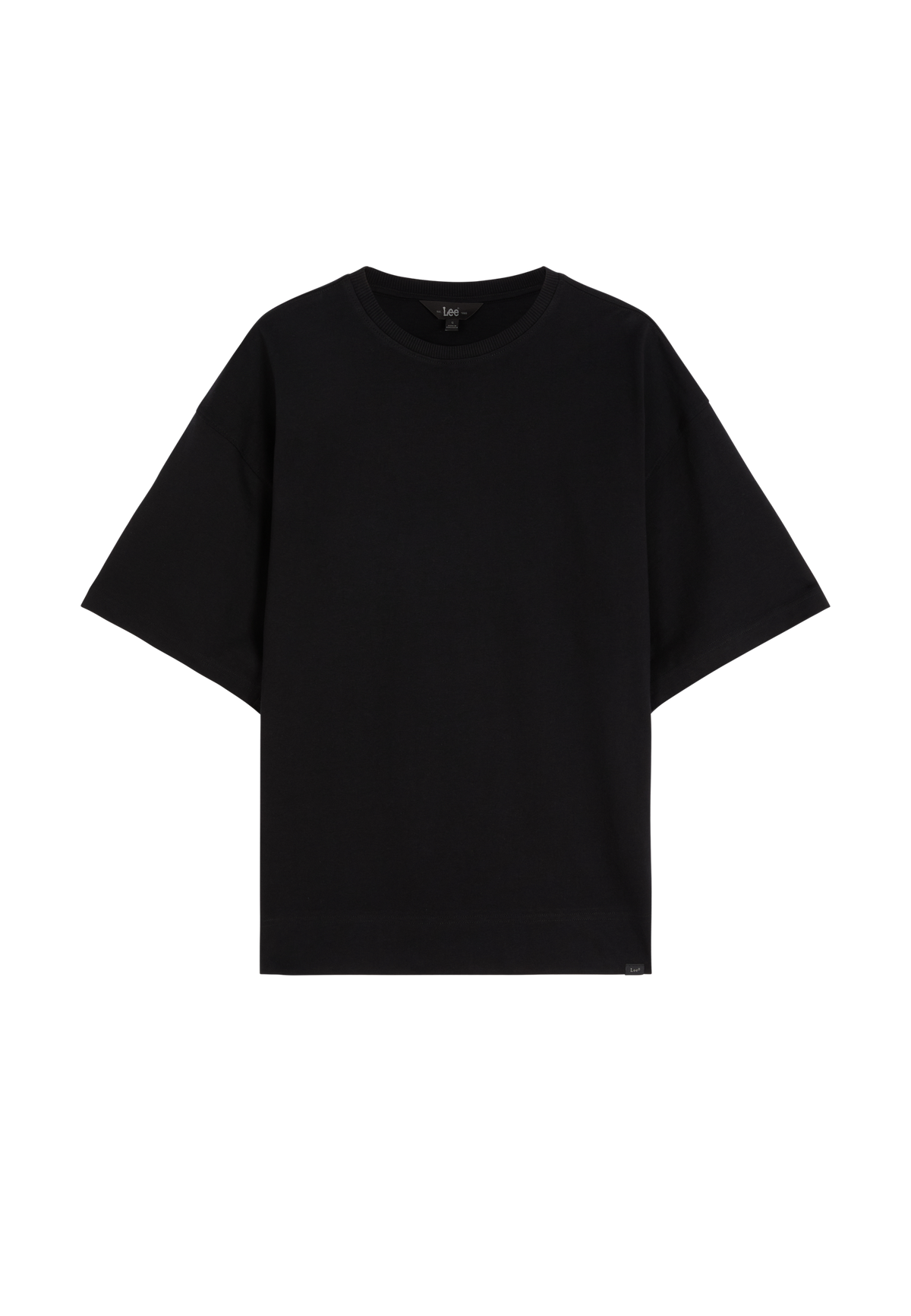 T-Shirt Elongated Boxy in Black