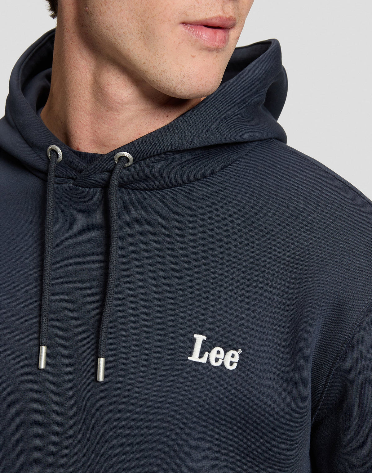 Kapuzenpullover Essential Lee in Rebel Navy