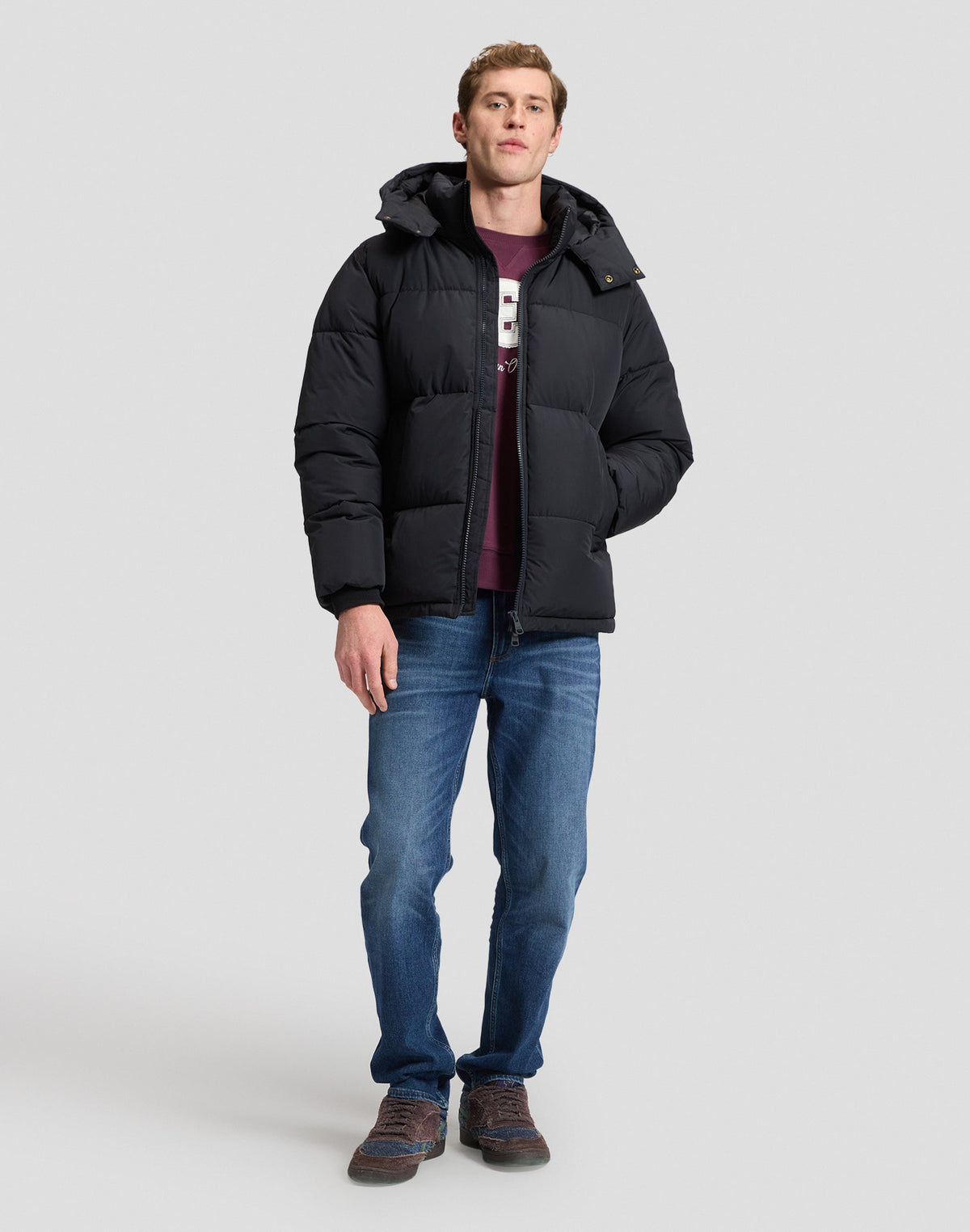 Winterjacke Lee Puffer in Black