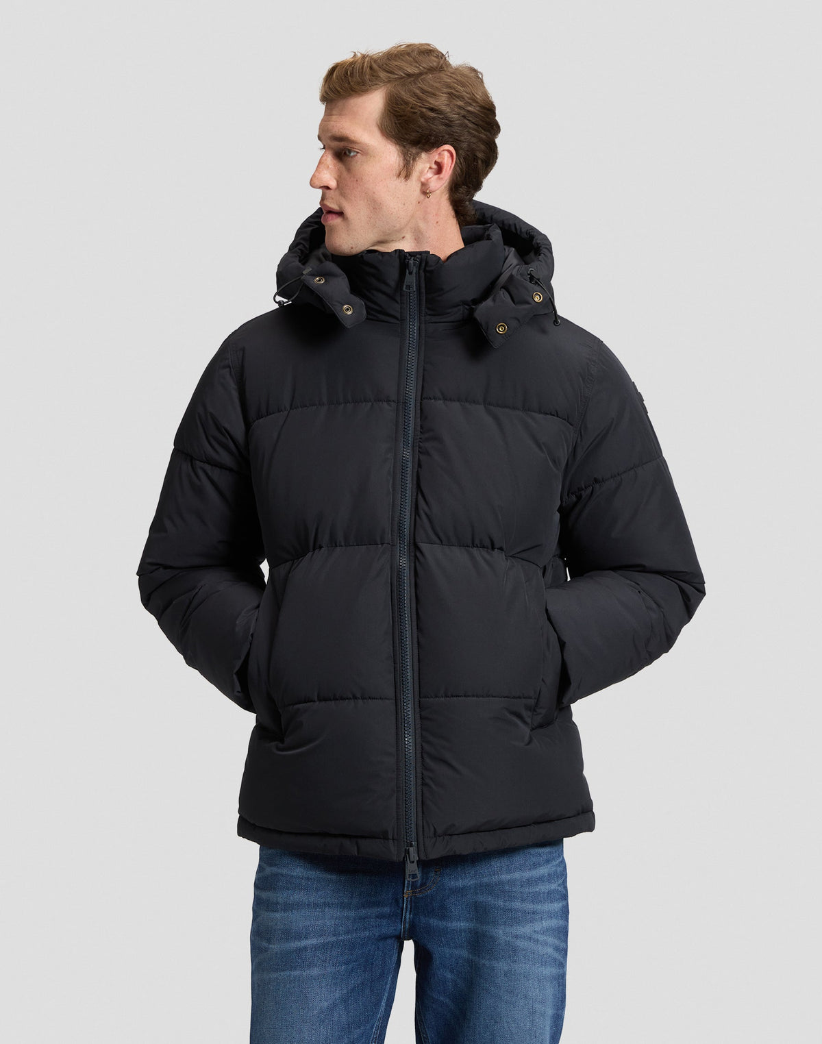 Winterjacke Lee Puffer in Black