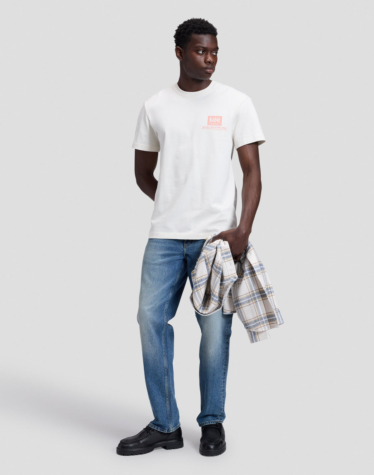 T-Shirt Workwear Quality in Ecru