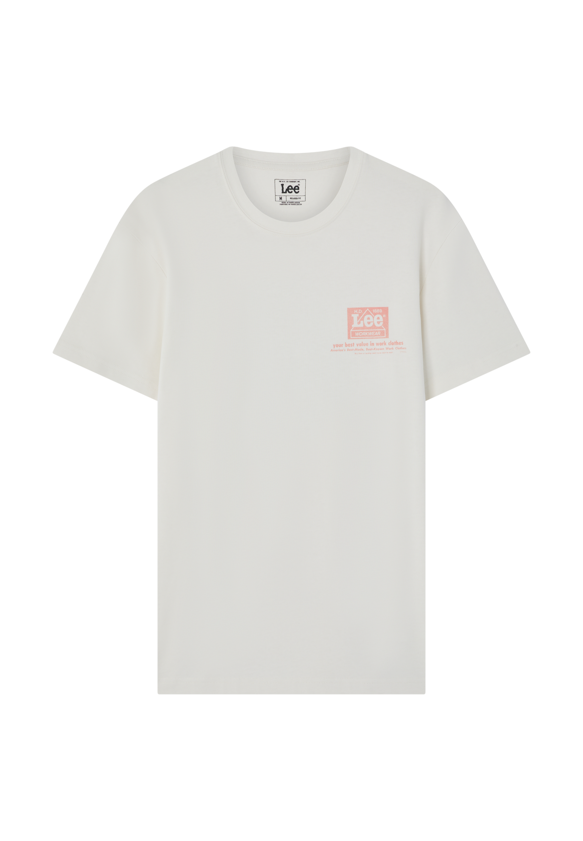 T-Shirt Workwear Quality in Ecru