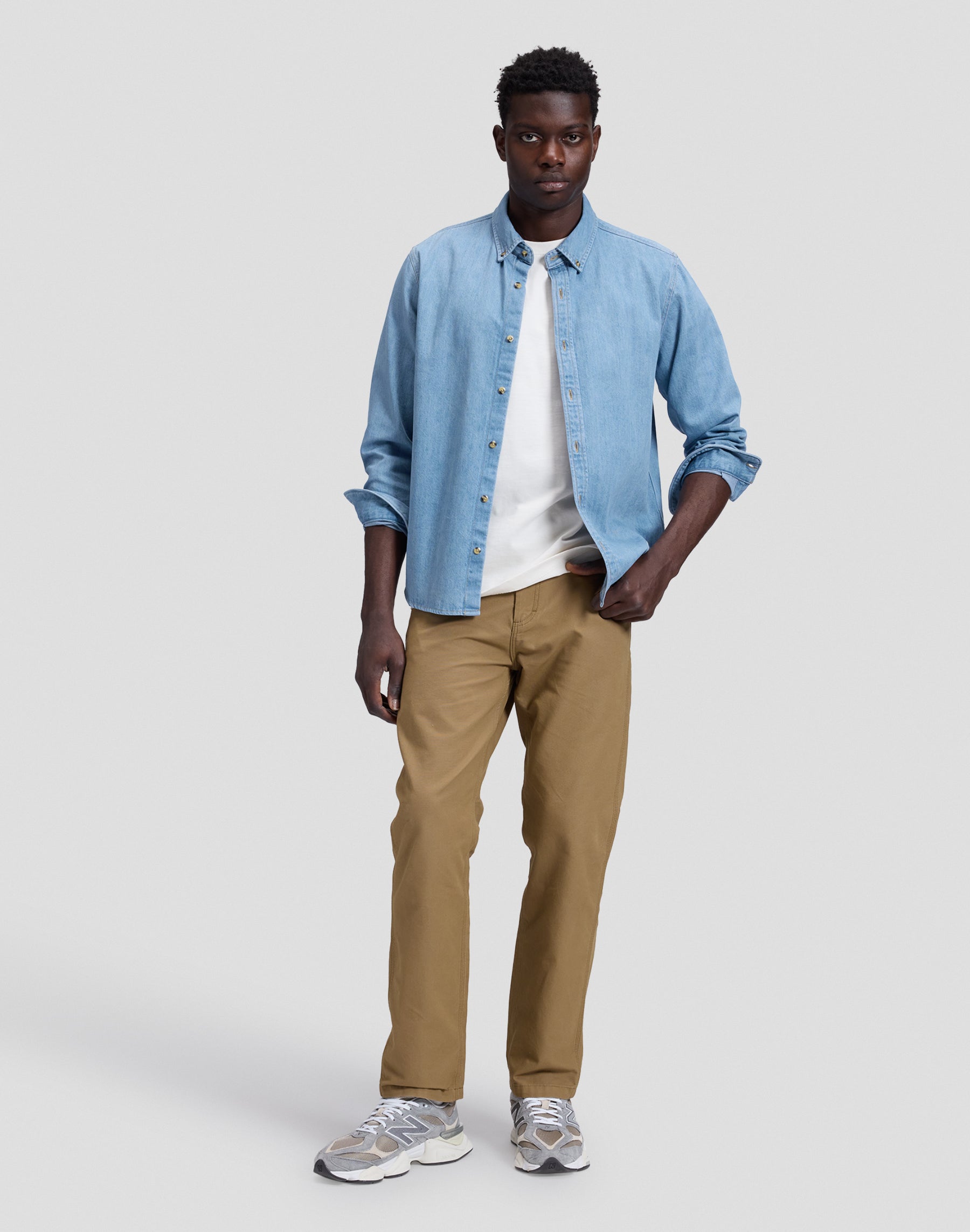Jeanshemd Workwear Button Down in Just Me