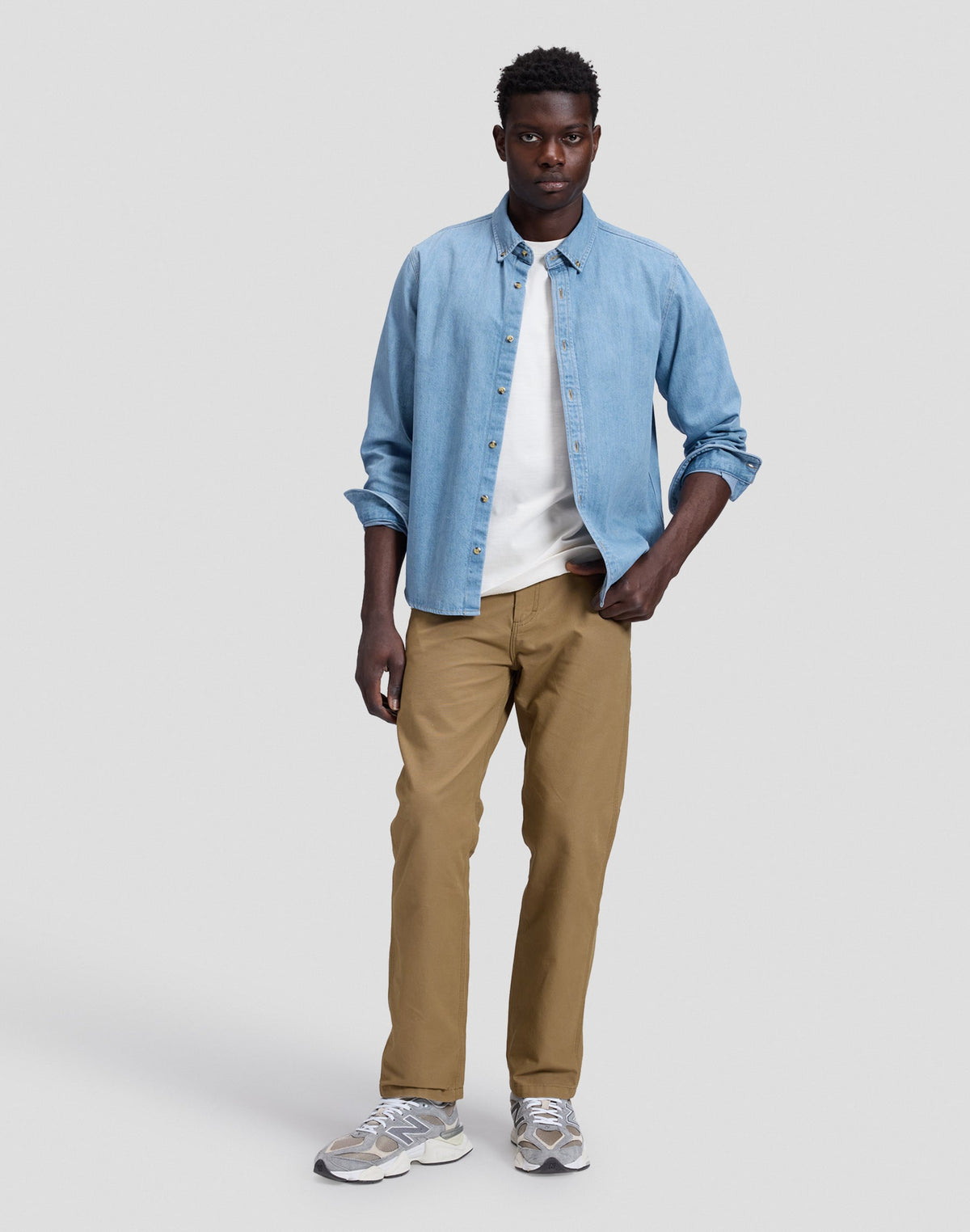 Jeanshemd Workwear Button Down in Just Me