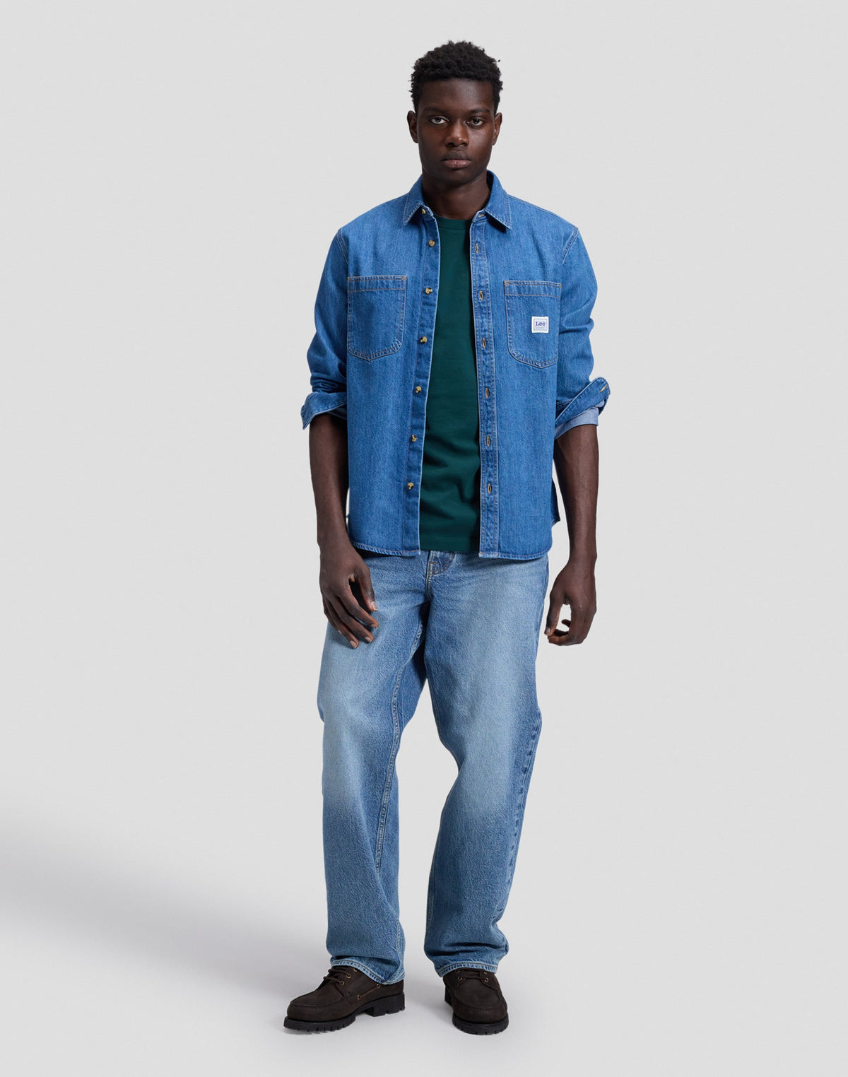 Jeanshemd Workwear 2.0 in Tradewinds