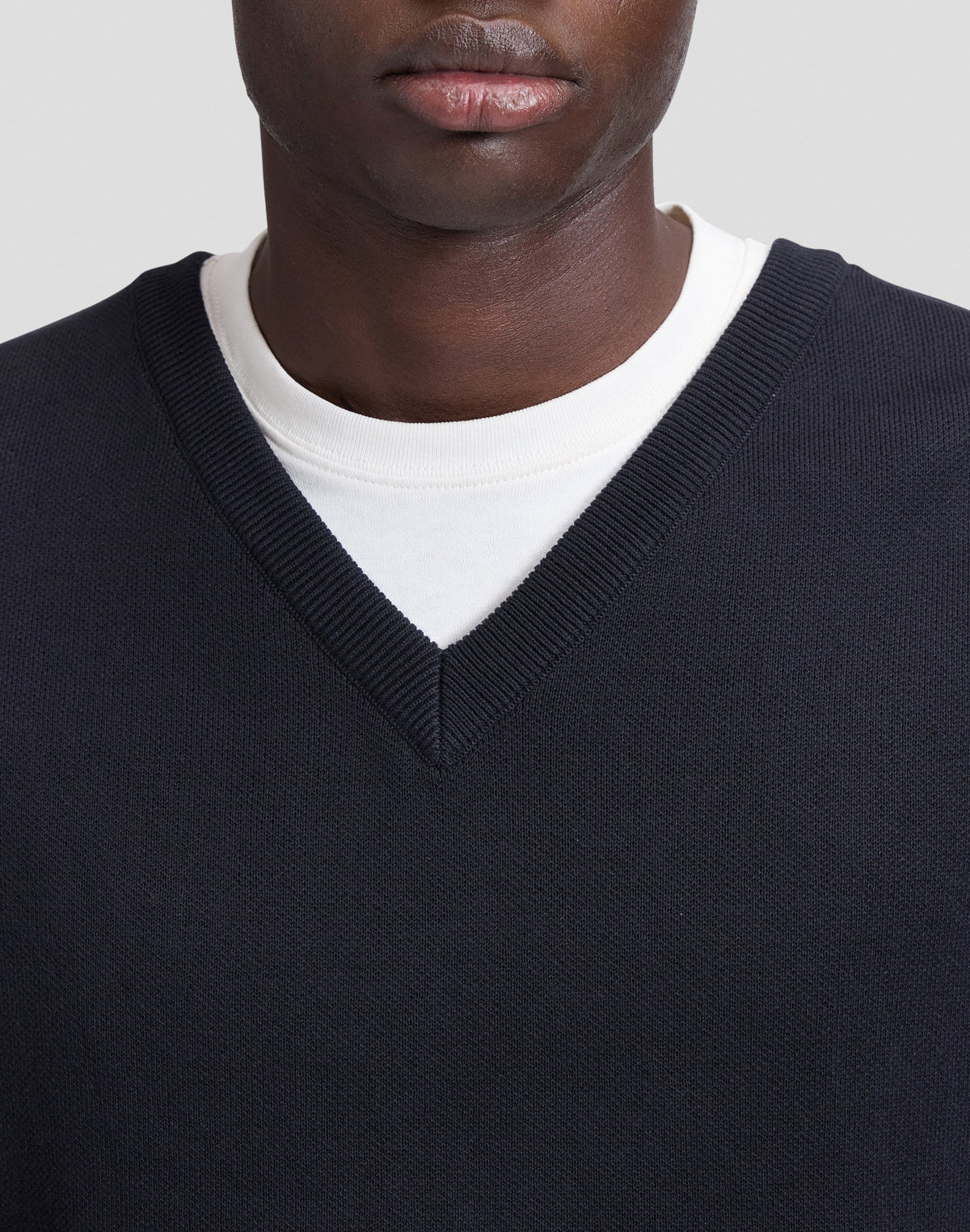 Pullunder Workwear Knit in Black