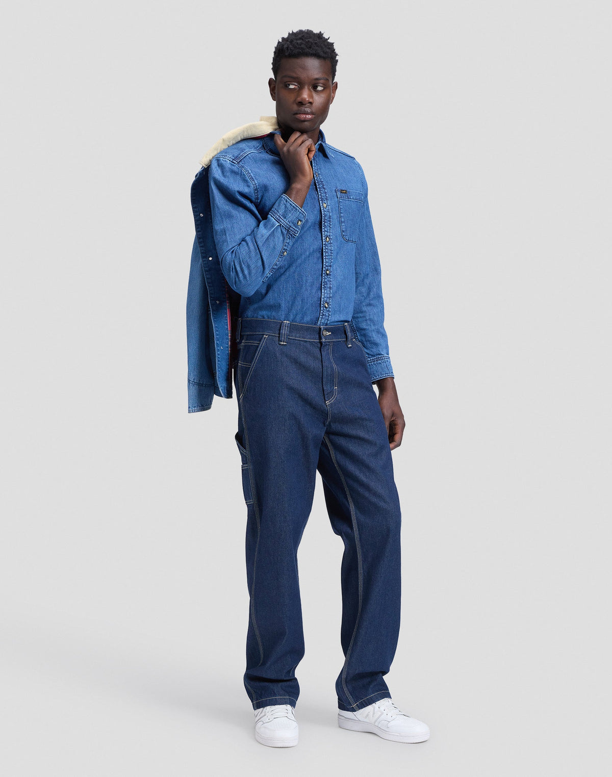 Jeans Workwear Carpenter in Rinse