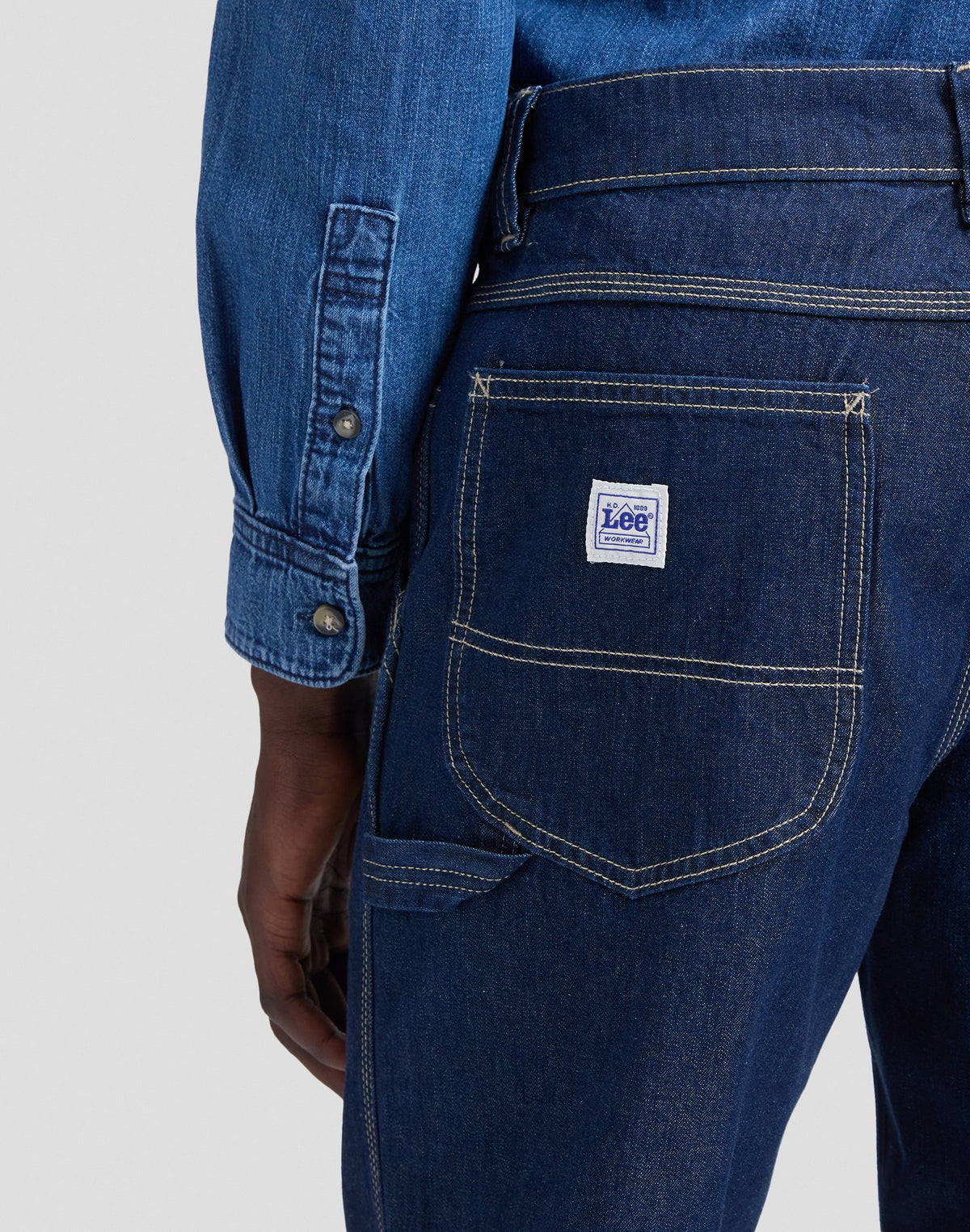 Jeans Workwear Carpenter in Rinse