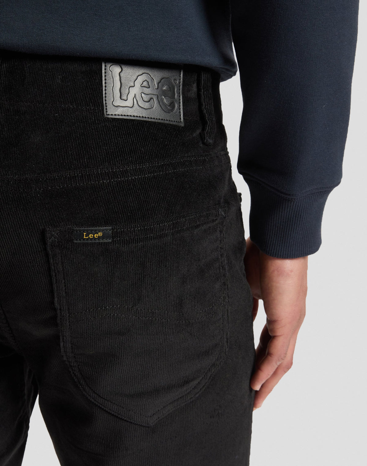 Cordhose Slim Fit Mvp in Black
