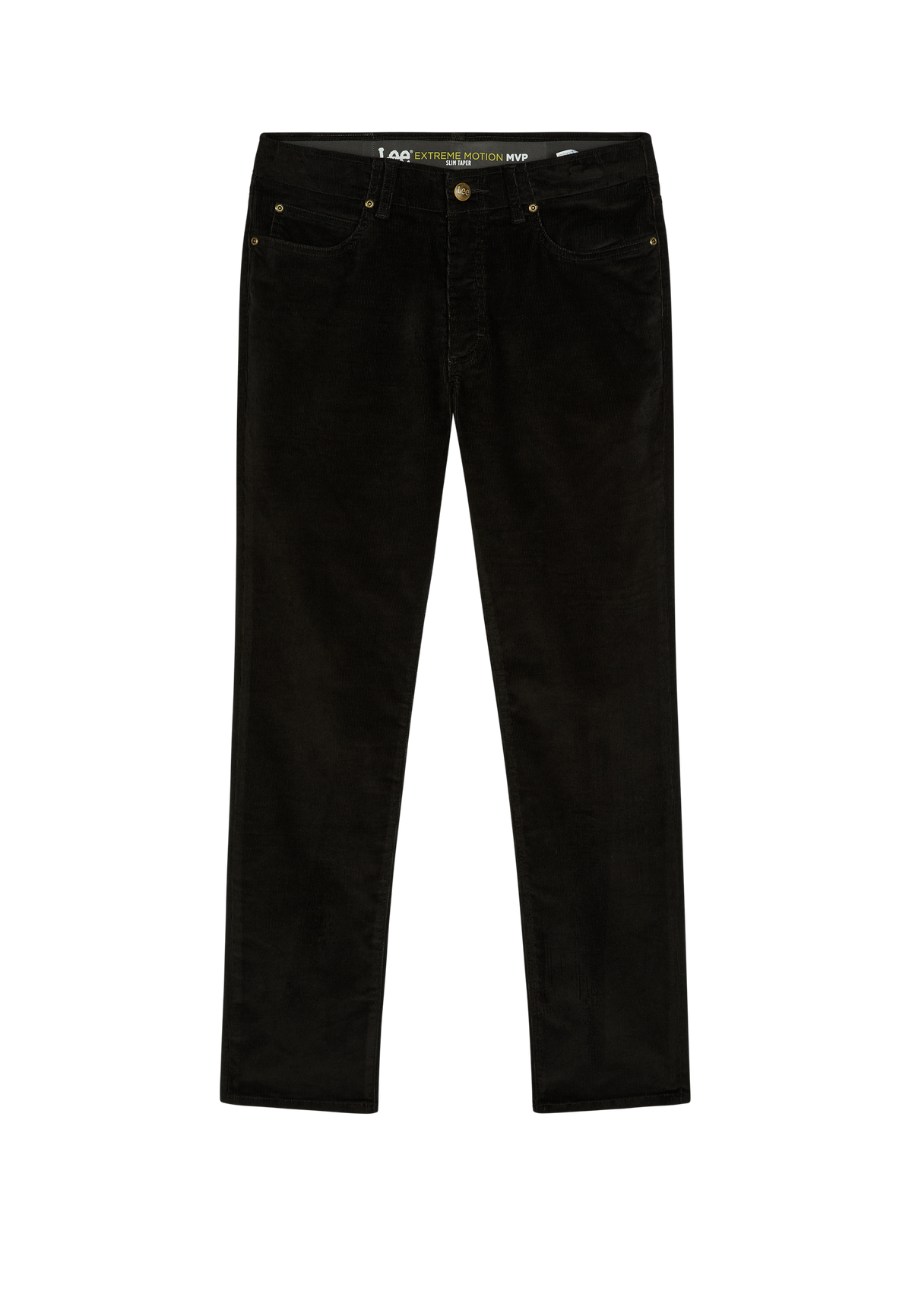 Cordhose Slim Fit Mvp in Black