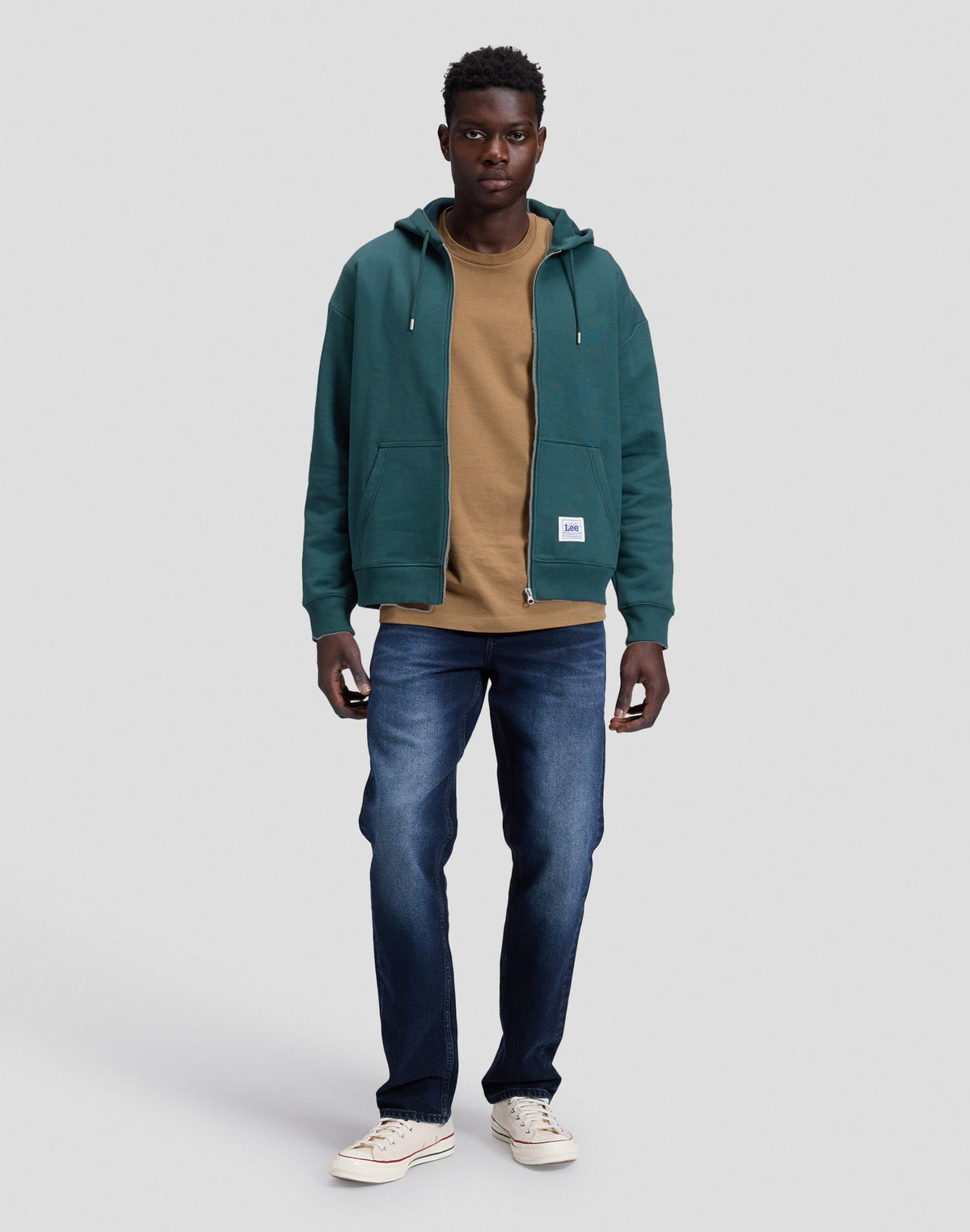 Sweatjacke Workwear in Ponderosa Pine