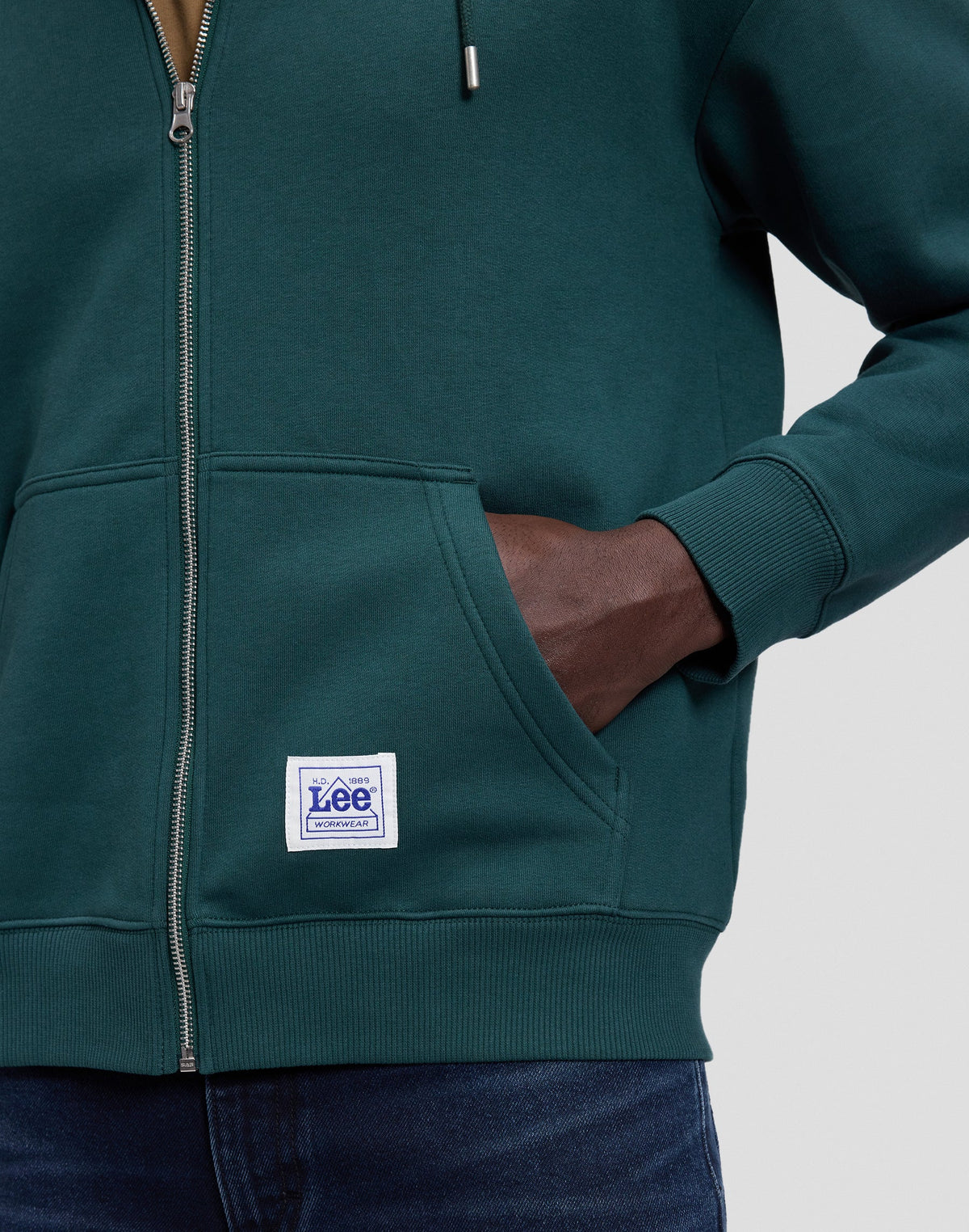 Sweatjacke Workwear in Ponderosa Pine