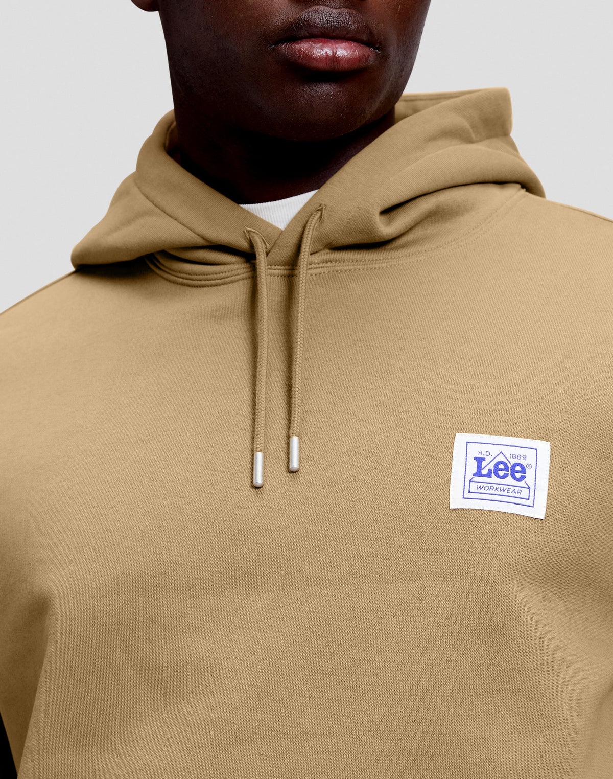 Kapuzenpullover Workwear in Dark Khaki