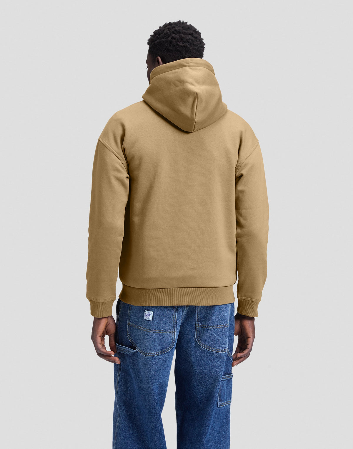 Kapuzenpullover Workwear in Dark Khaki