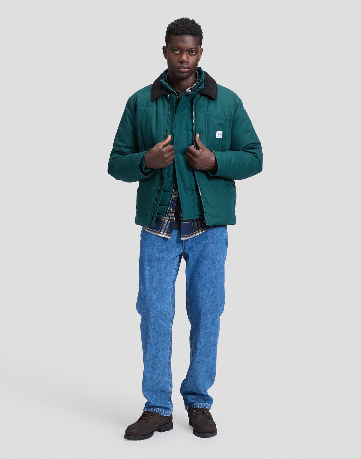 Winterjacke Workwear Puffer in Ponderosa Pine