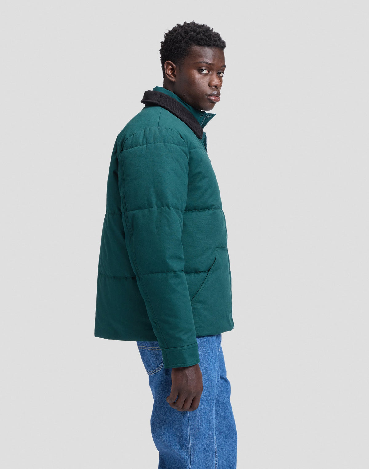 Winterjacke Workwear Puffer in Ponderosa Pine