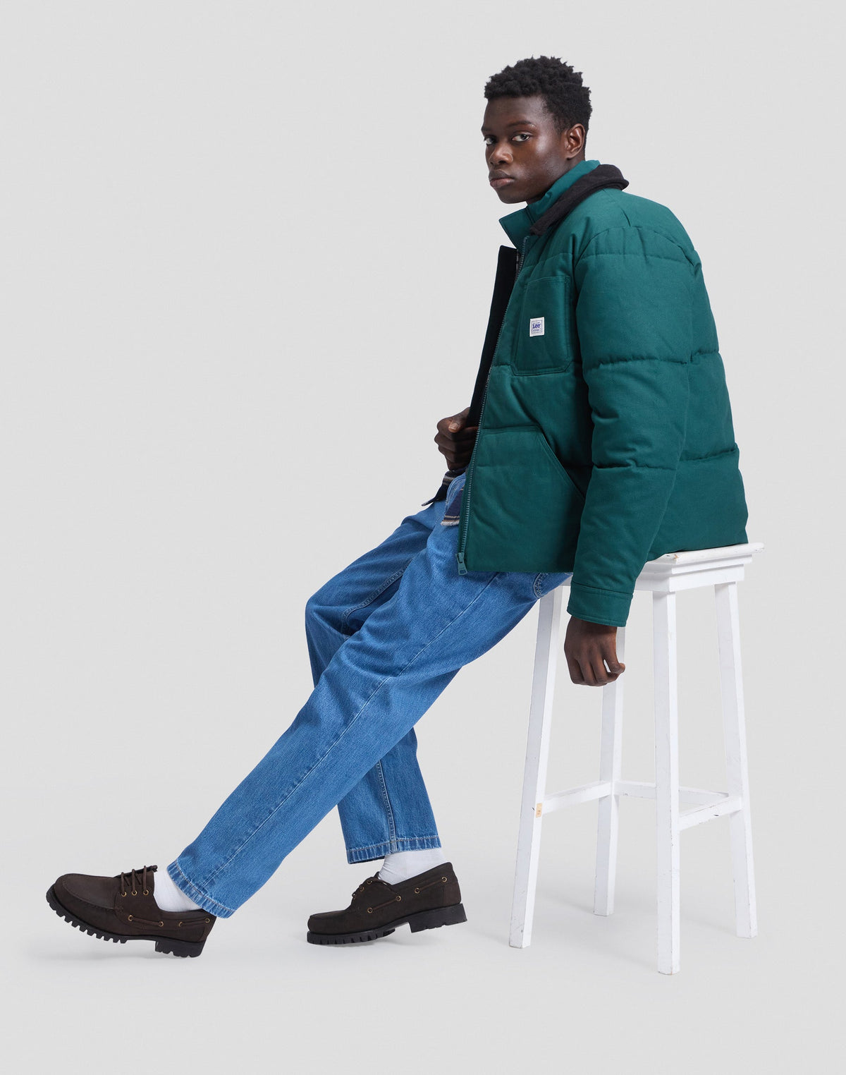 Winterjacke Workwear Puffer in Ponderosa Pine