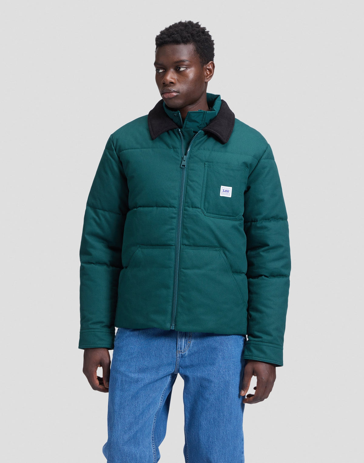 Winterjacke Workwear Puffer in Ponderosa Pine