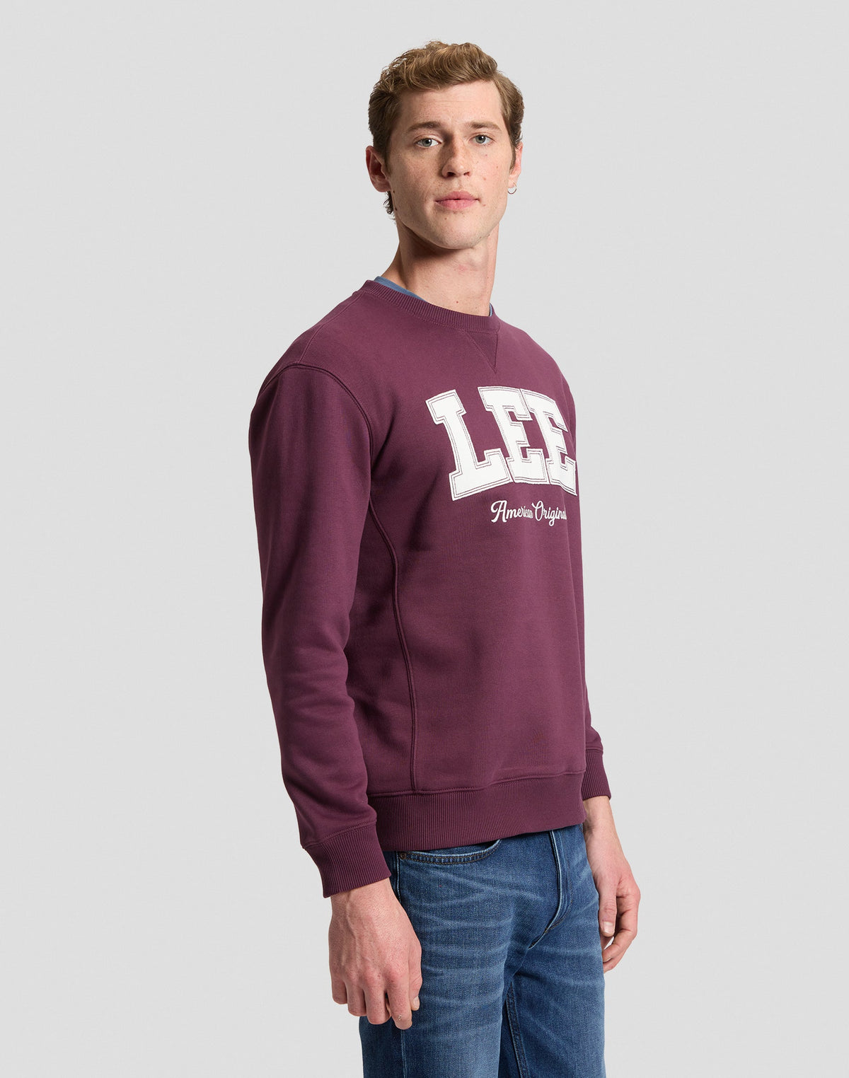 Sweatshirt Lee Original in Fig