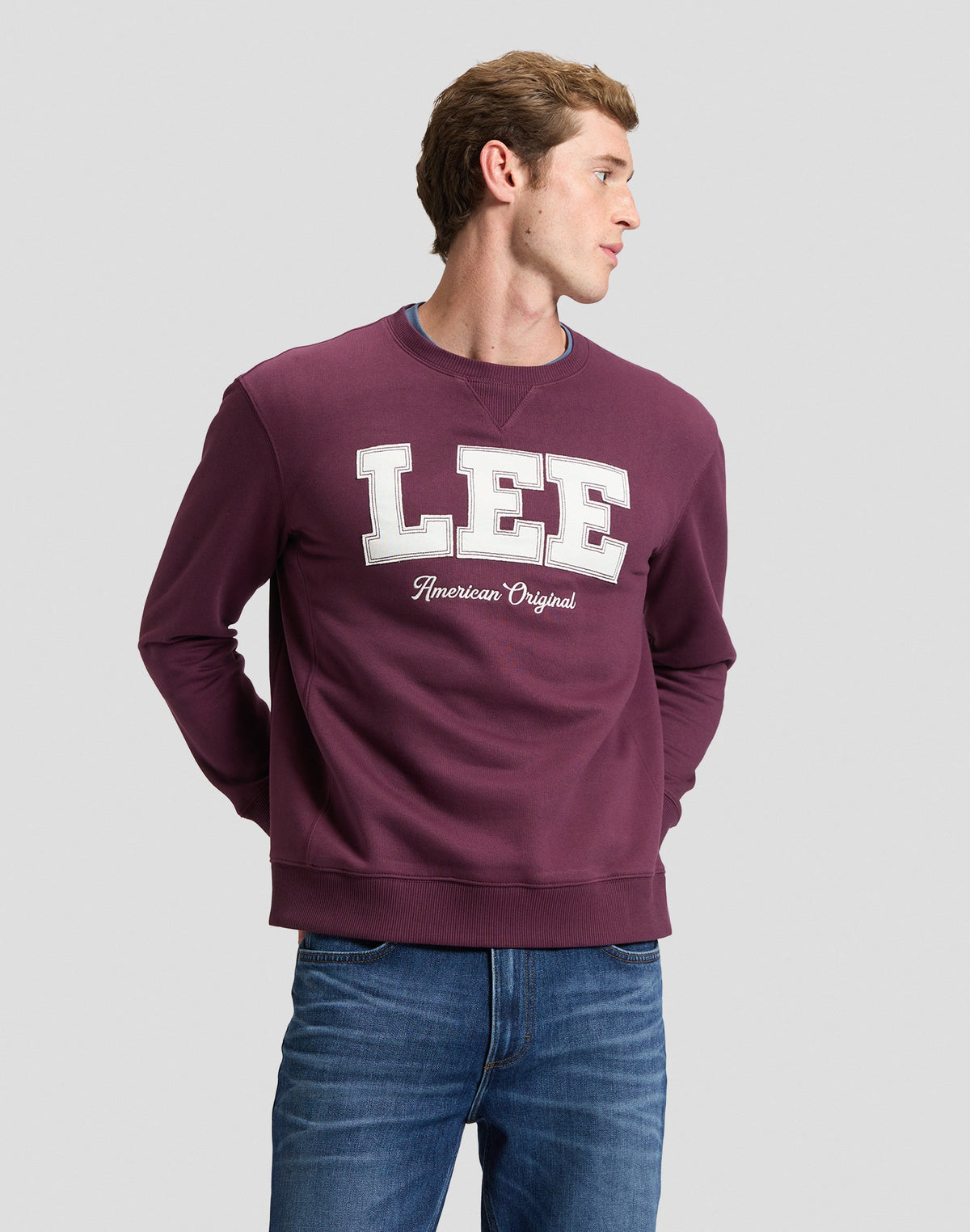 Sweatshirt Lee Original in Fig