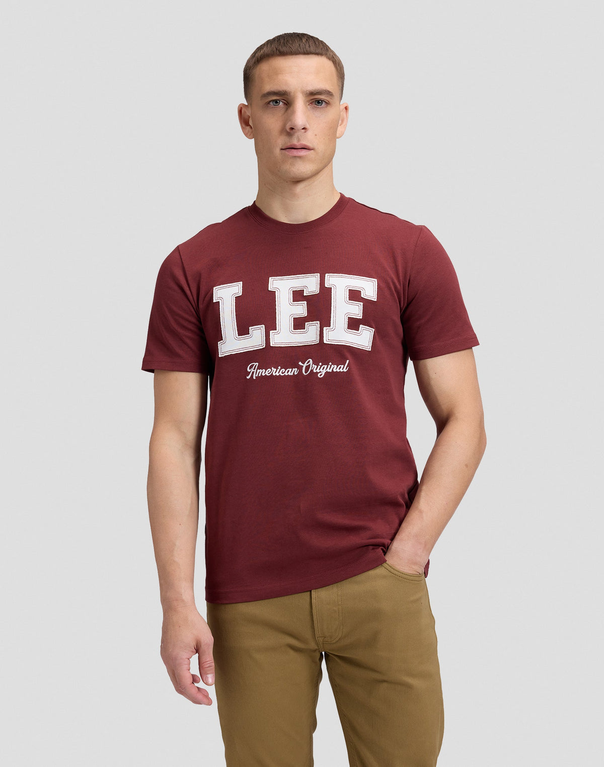 T-Shirt Lee Original in Port