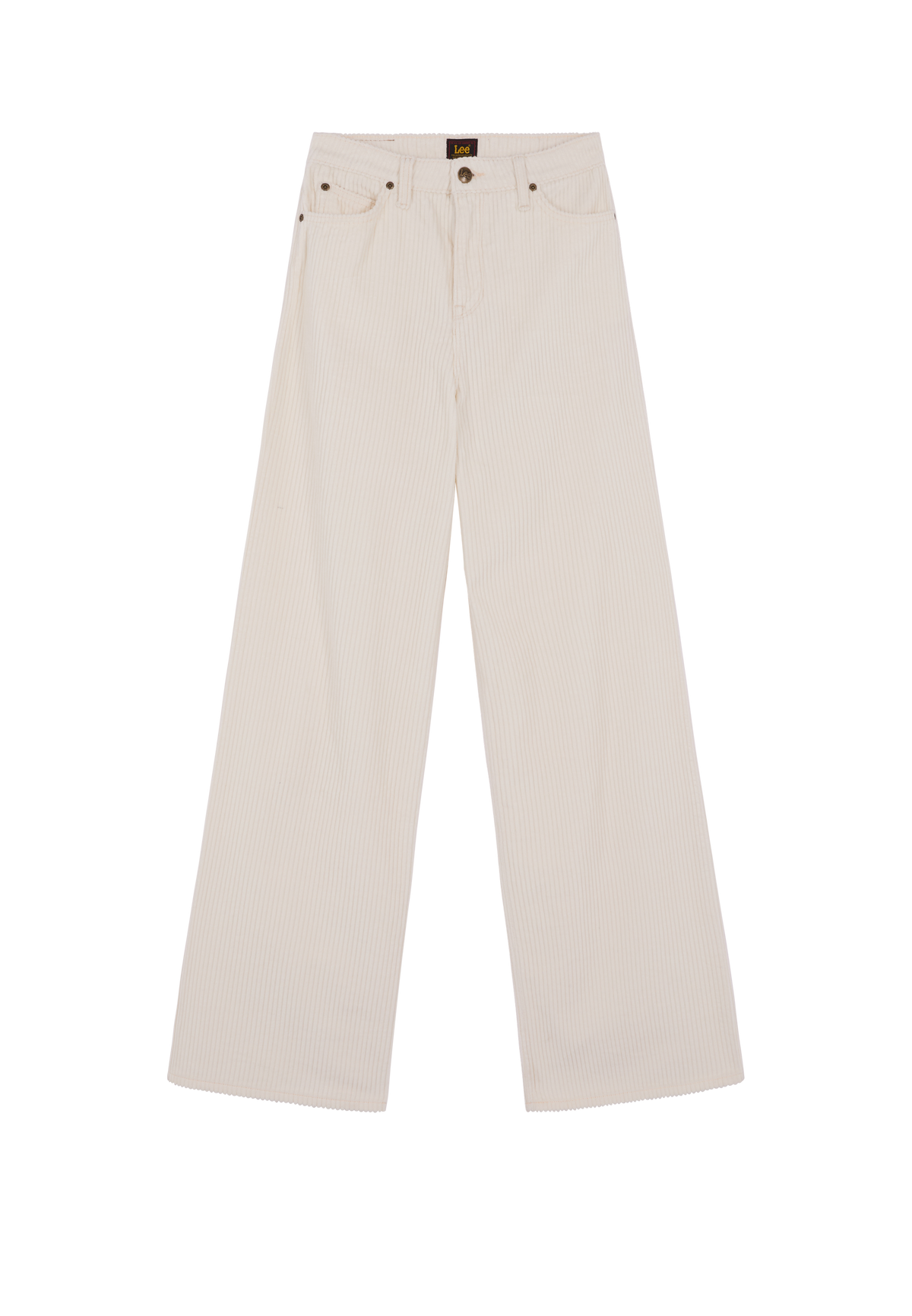 Cordhose Stella in Ecru