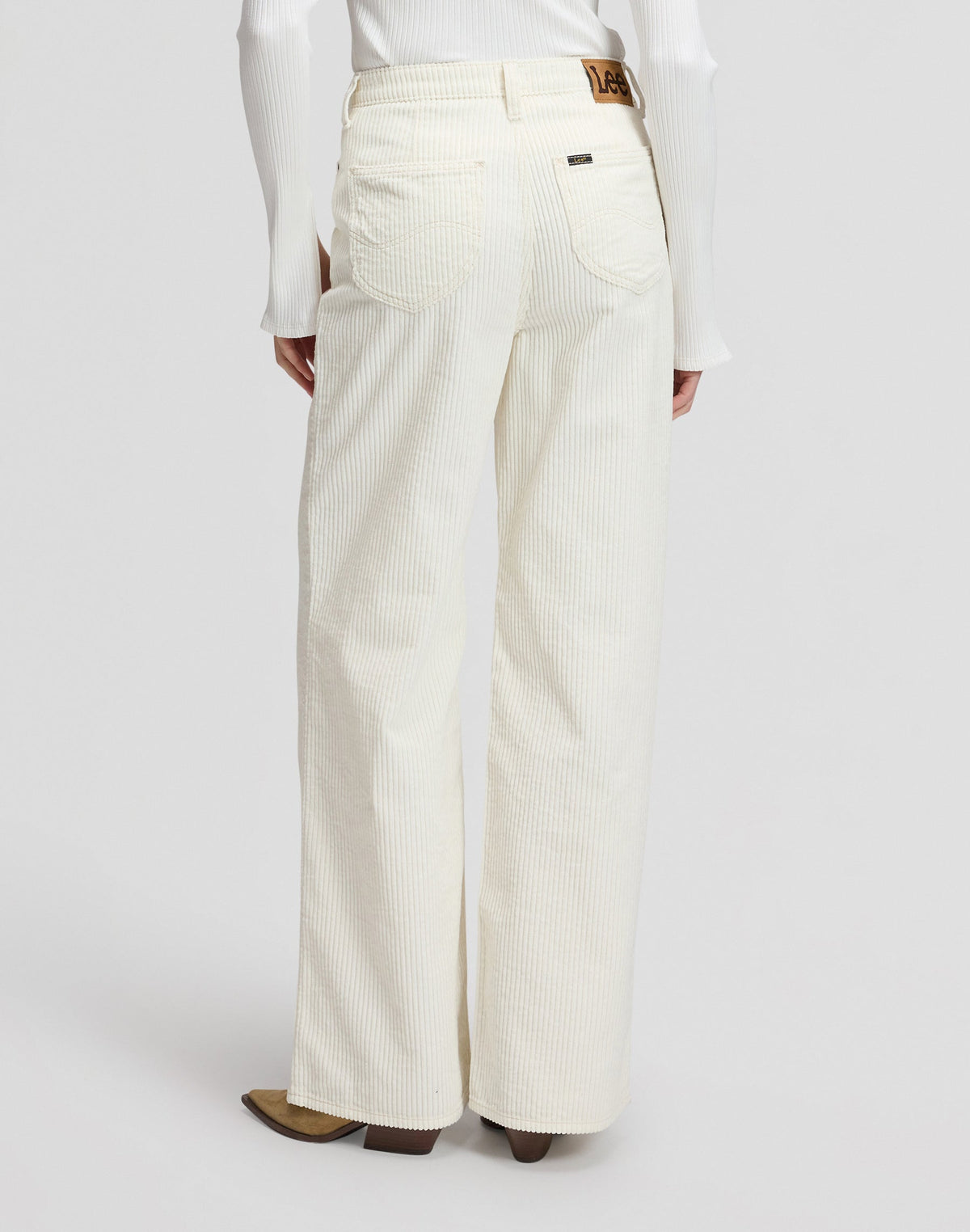 Cordhose Stella in Ecru