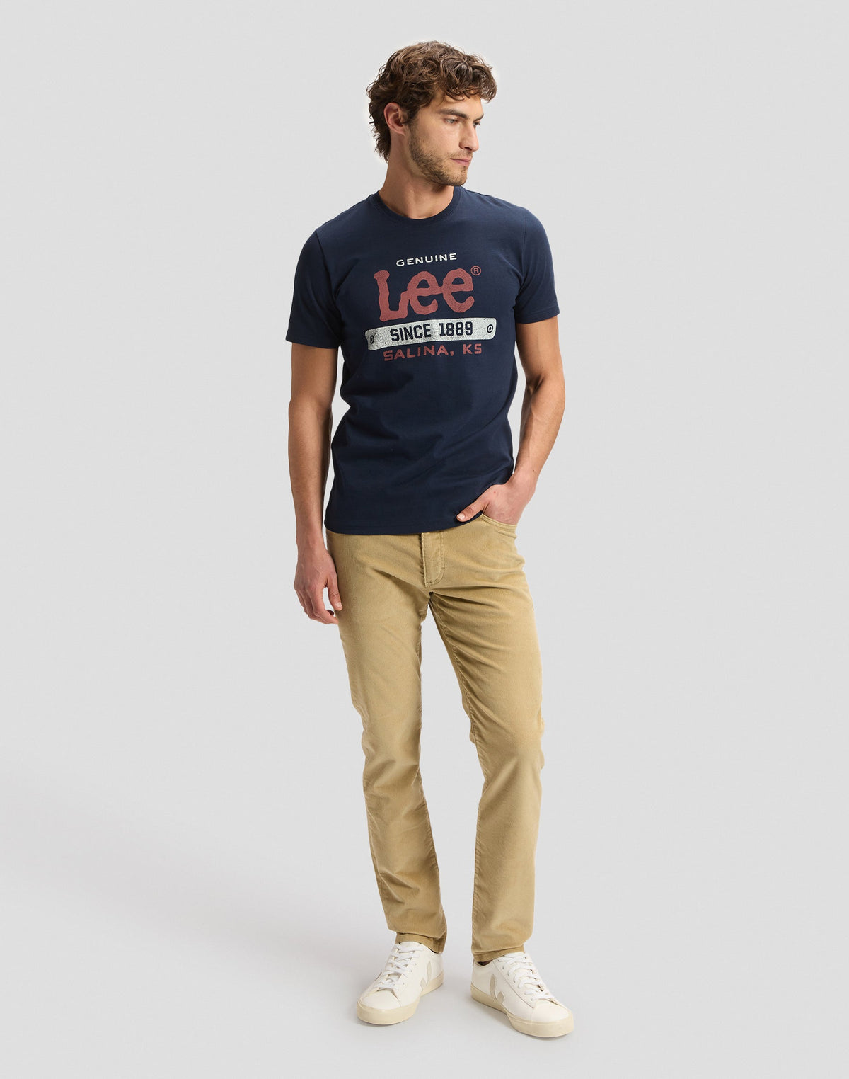 Jeans Slim Fit Mvp in Sand