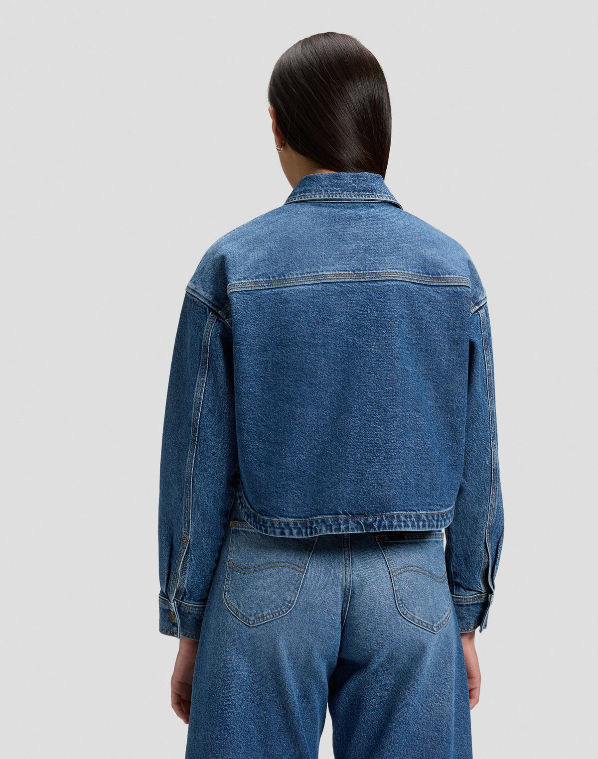 Hemd Flap Pocket in Vintage Blues
