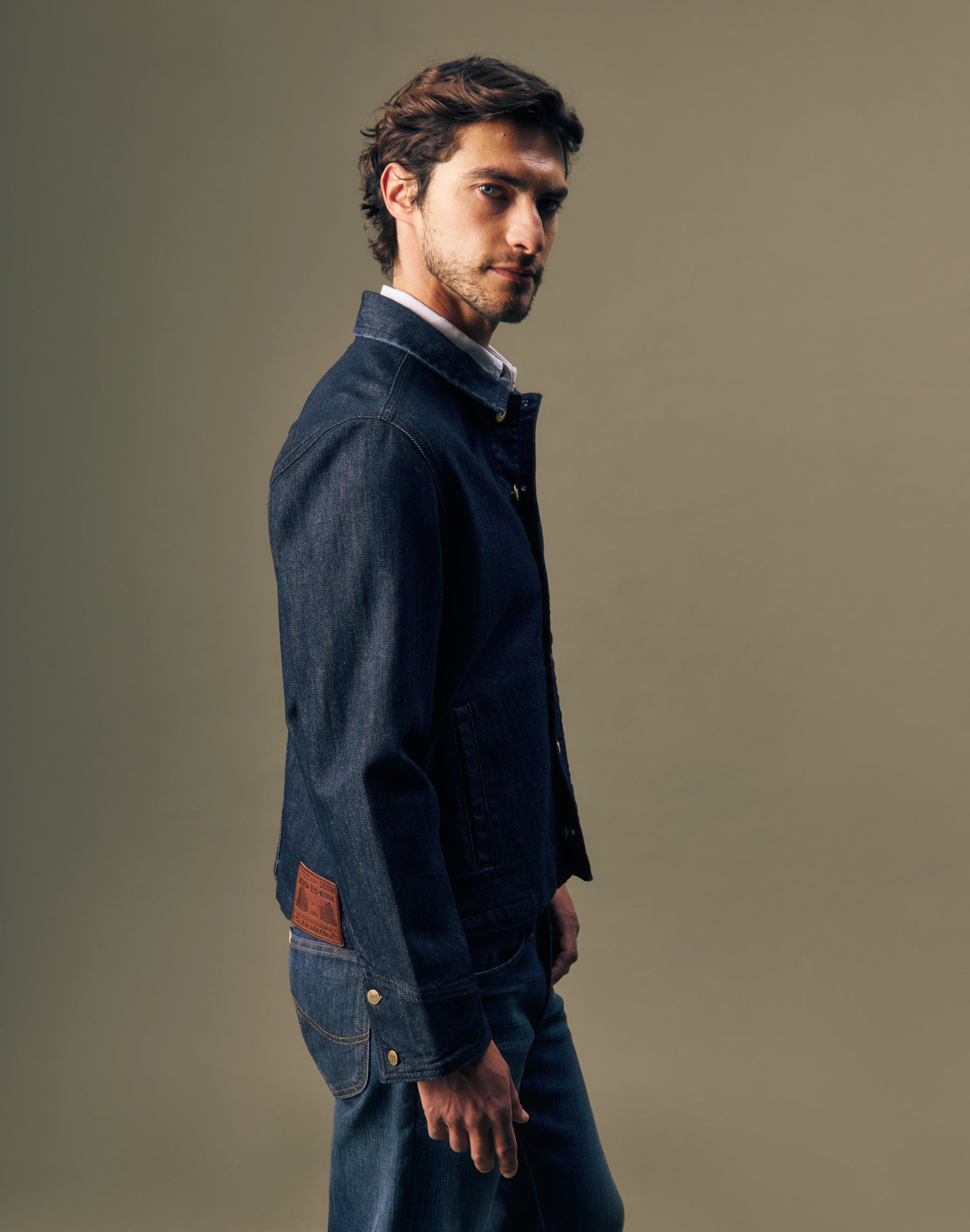 Jeansjacke Denim in Pure Gold