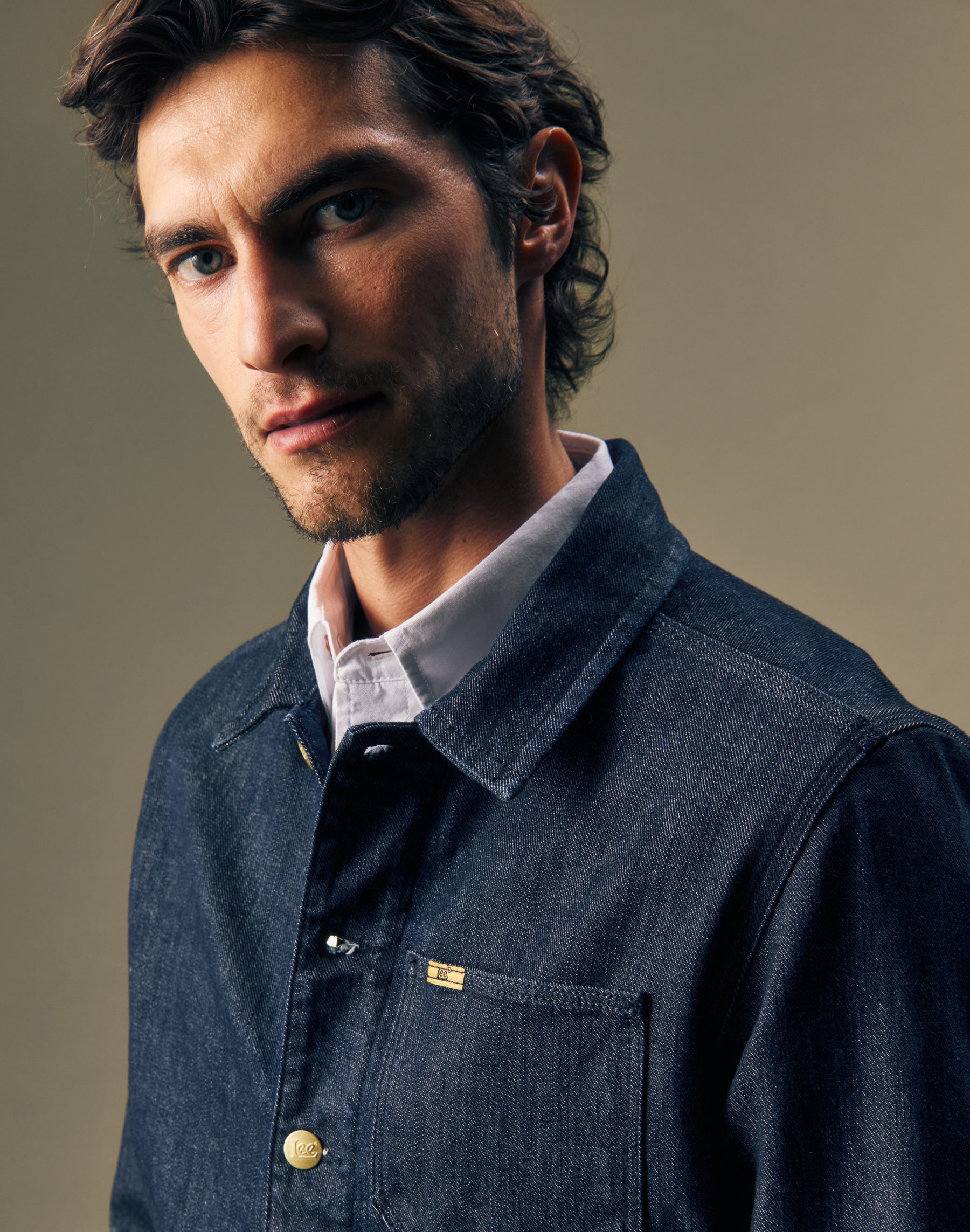 Jeansjacke Denim in Pure Gold