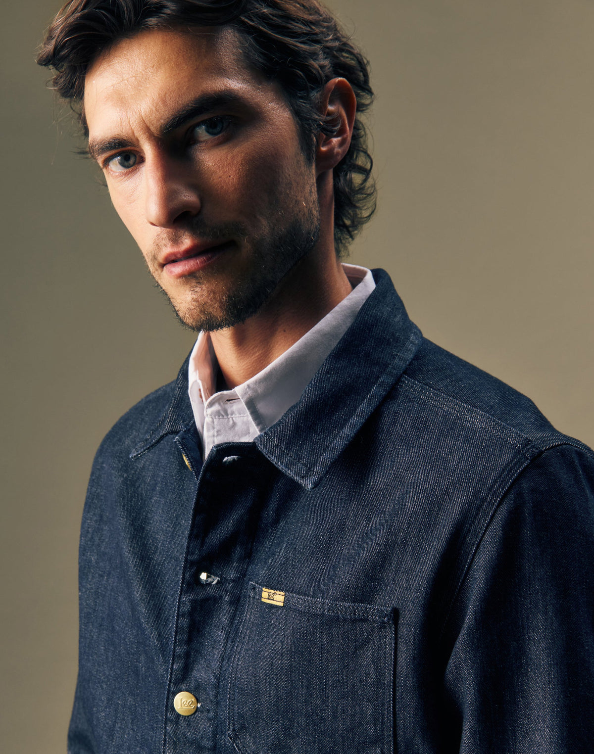 Jeansjacke Denim in Pure Gold