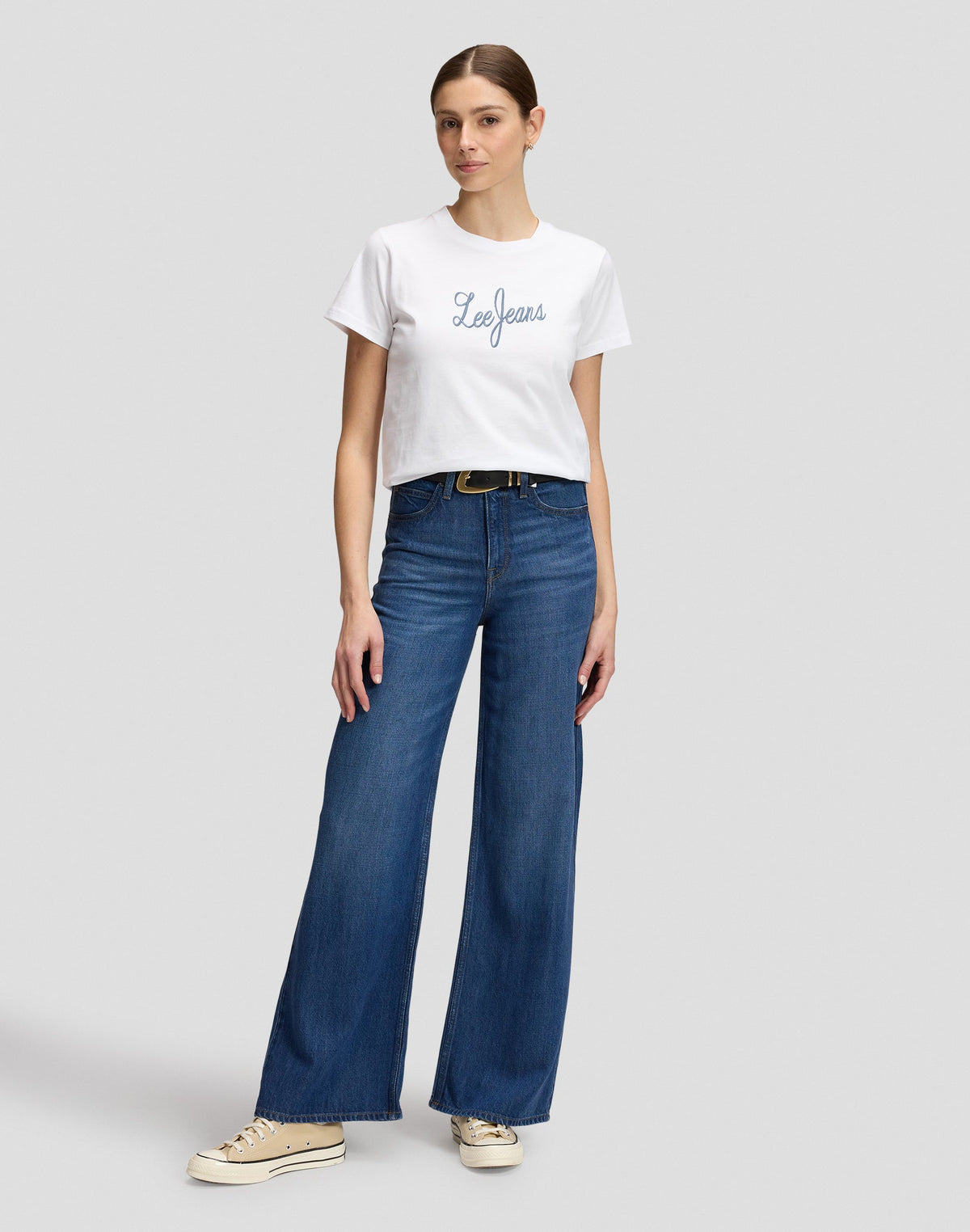 T-Shirt Lee Jeans in Bright White