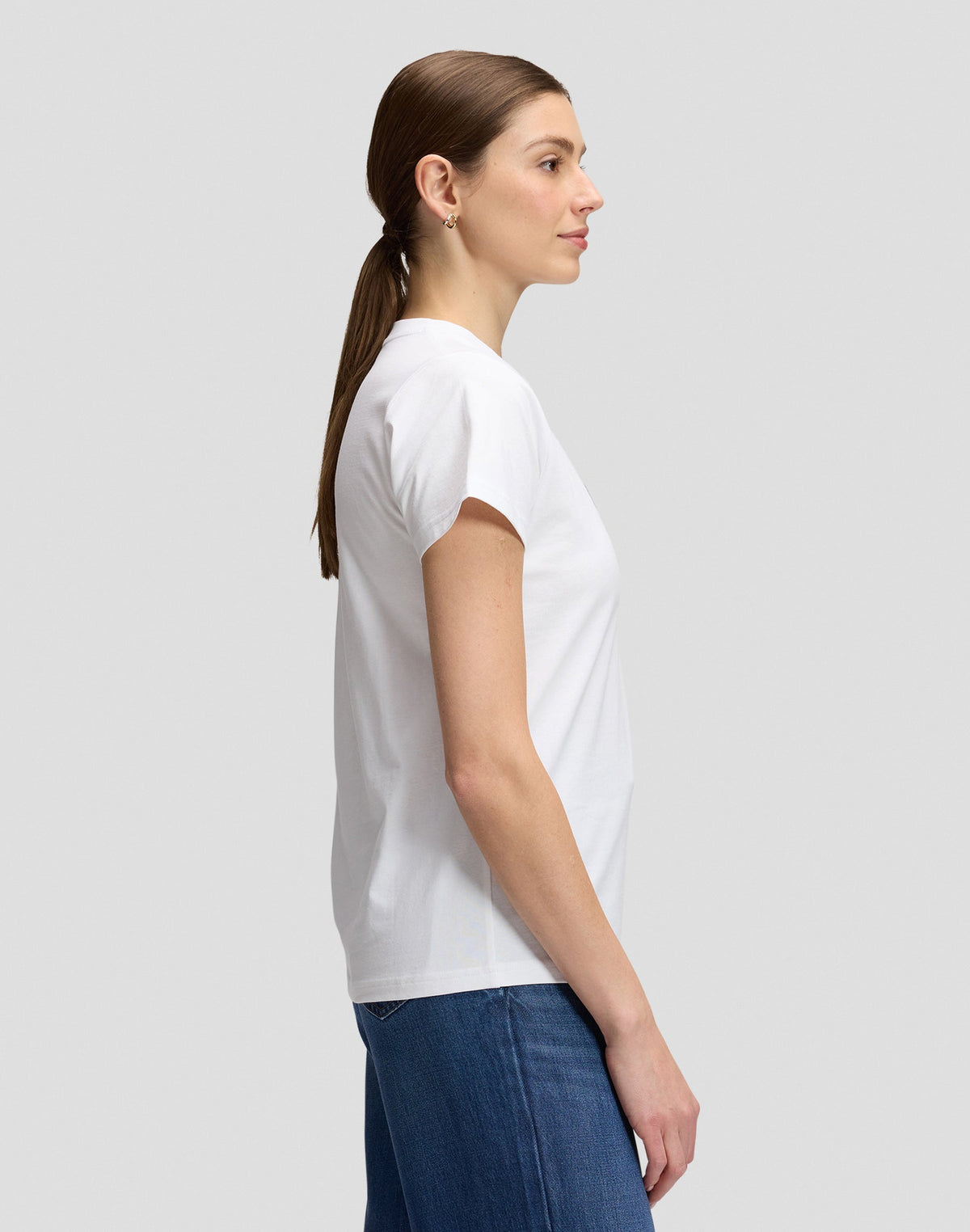 T-Shirt Lee Jeans in Bright White