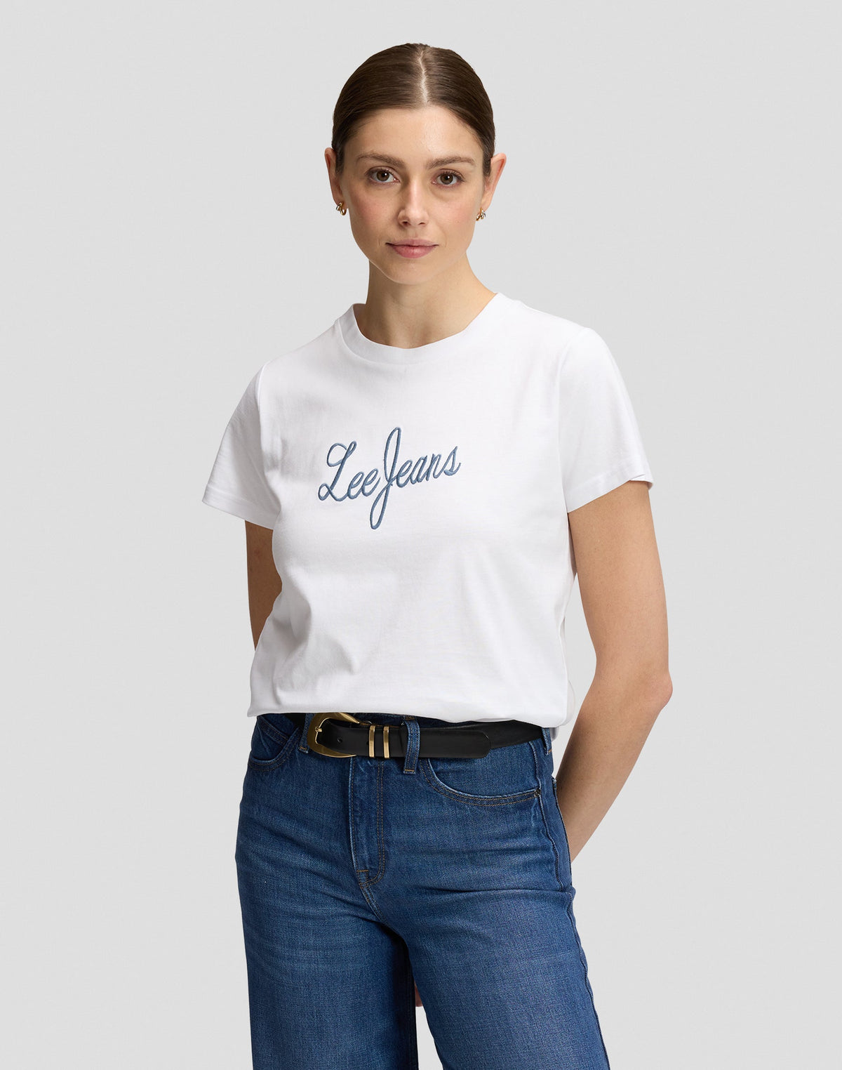 T-Shirt Lee Jeans in Bright White
