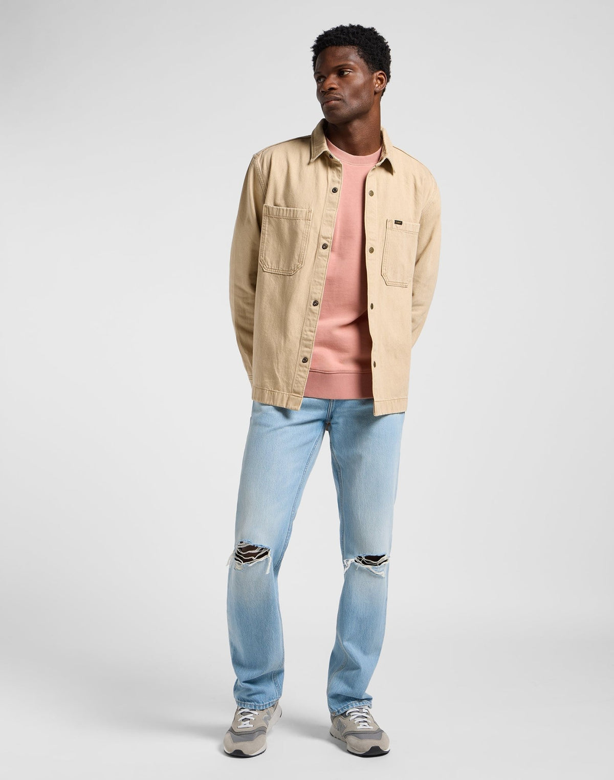 2 Pkt Overshirt in Cappucino - LEE Schweiz