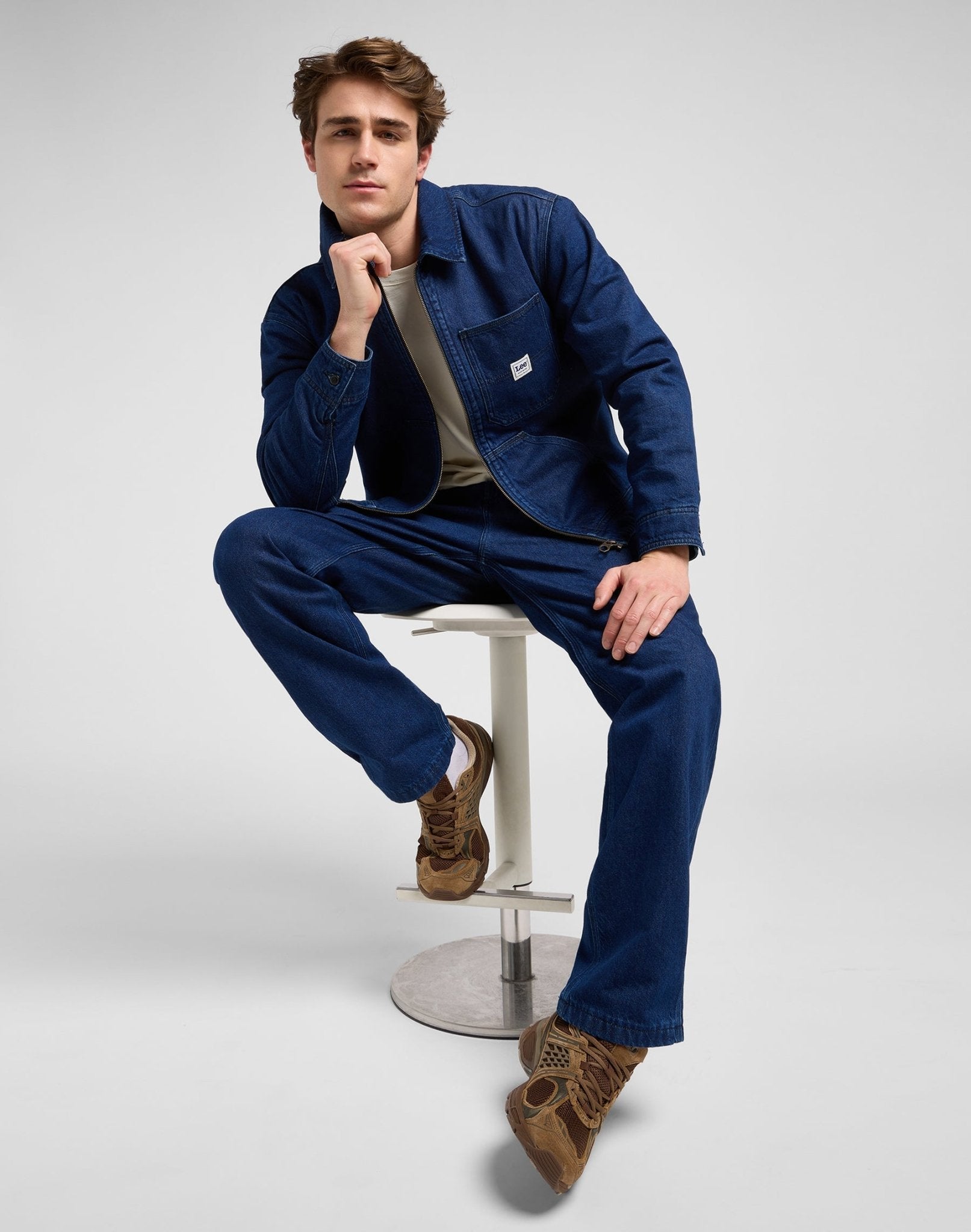 91W Lined Ww Jacket in Save It - LEE Schweiz