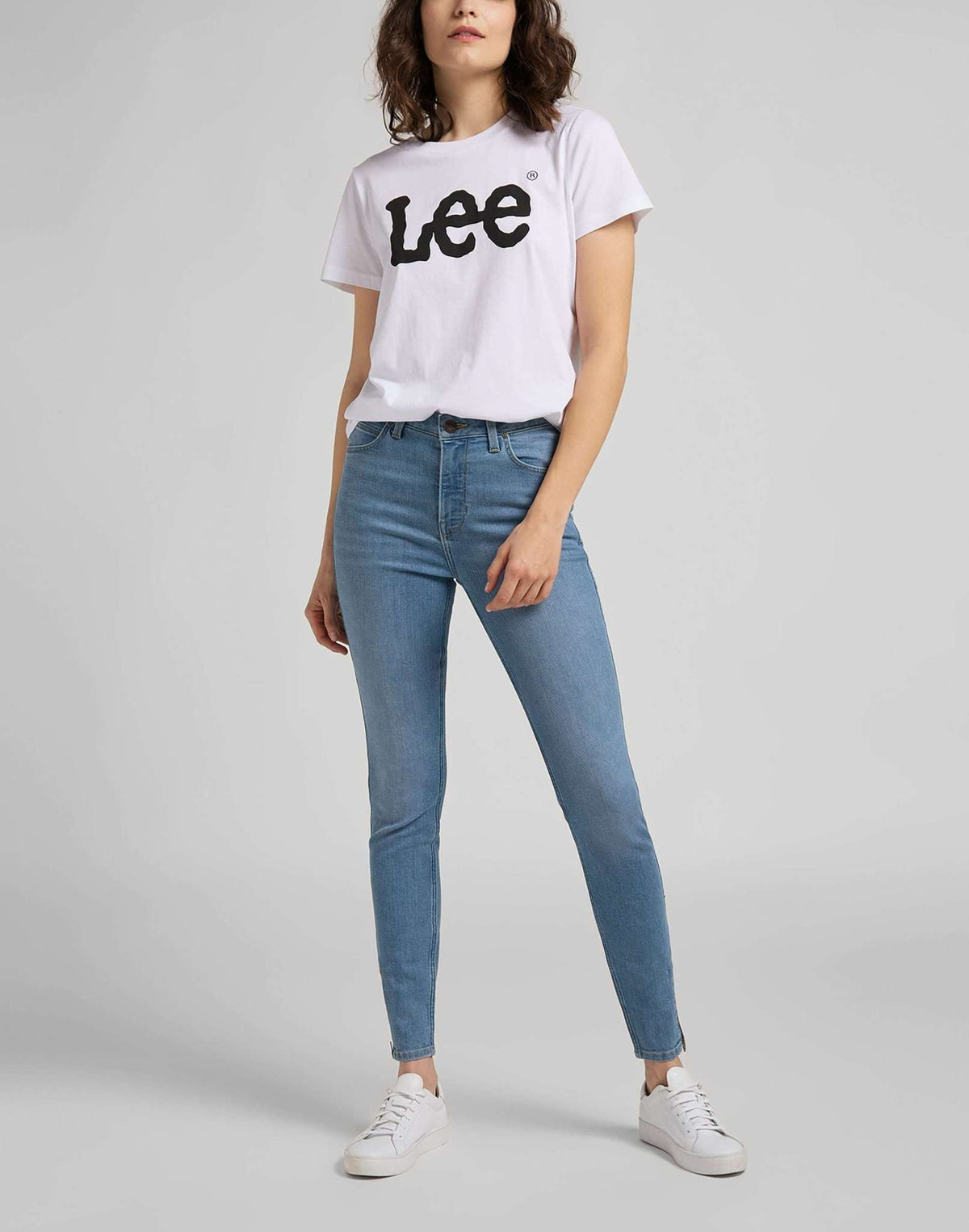Logo Tee in White