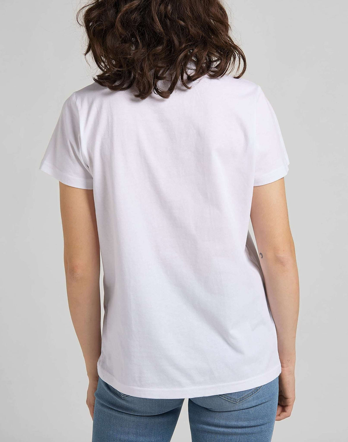 Logo Tee in White