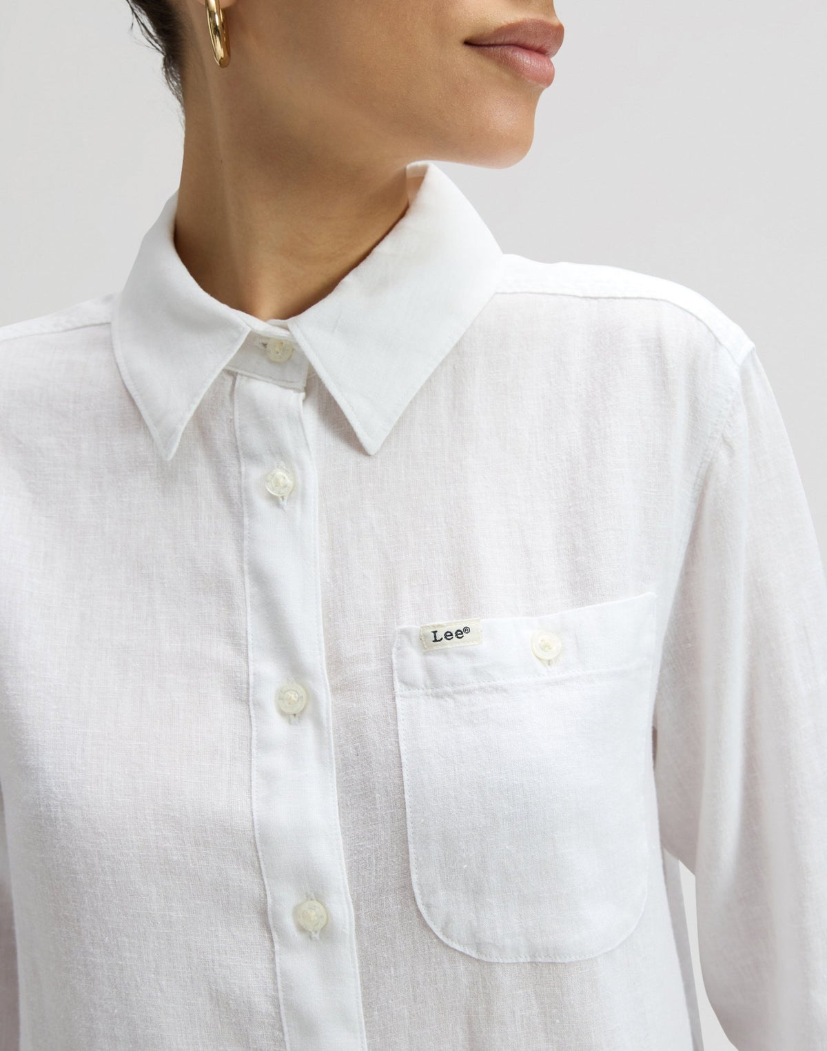 All Purpose Shirt in Bright White - LEE Schweiz