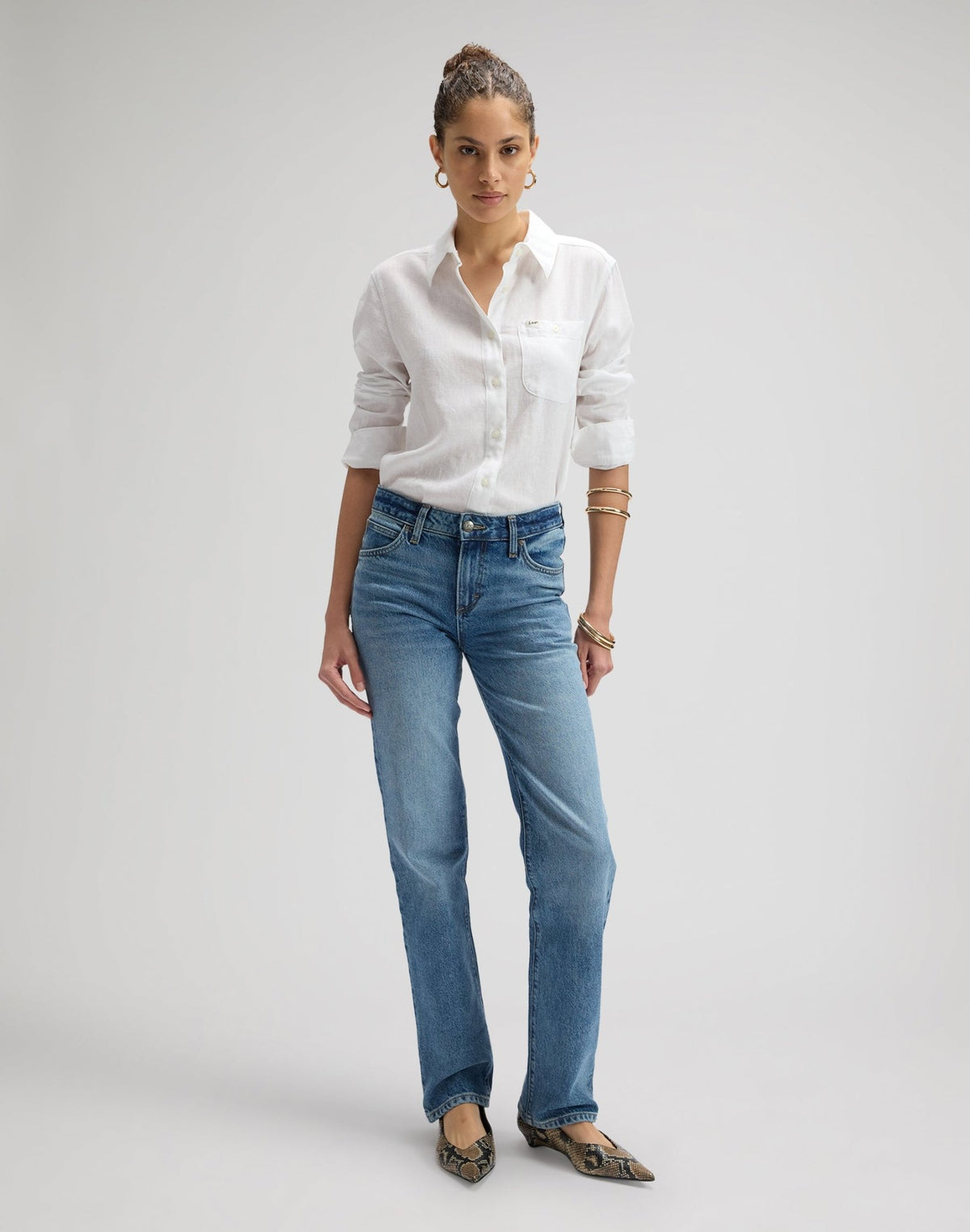 All Purpose Shirt in Bright White - LEE Schweiz