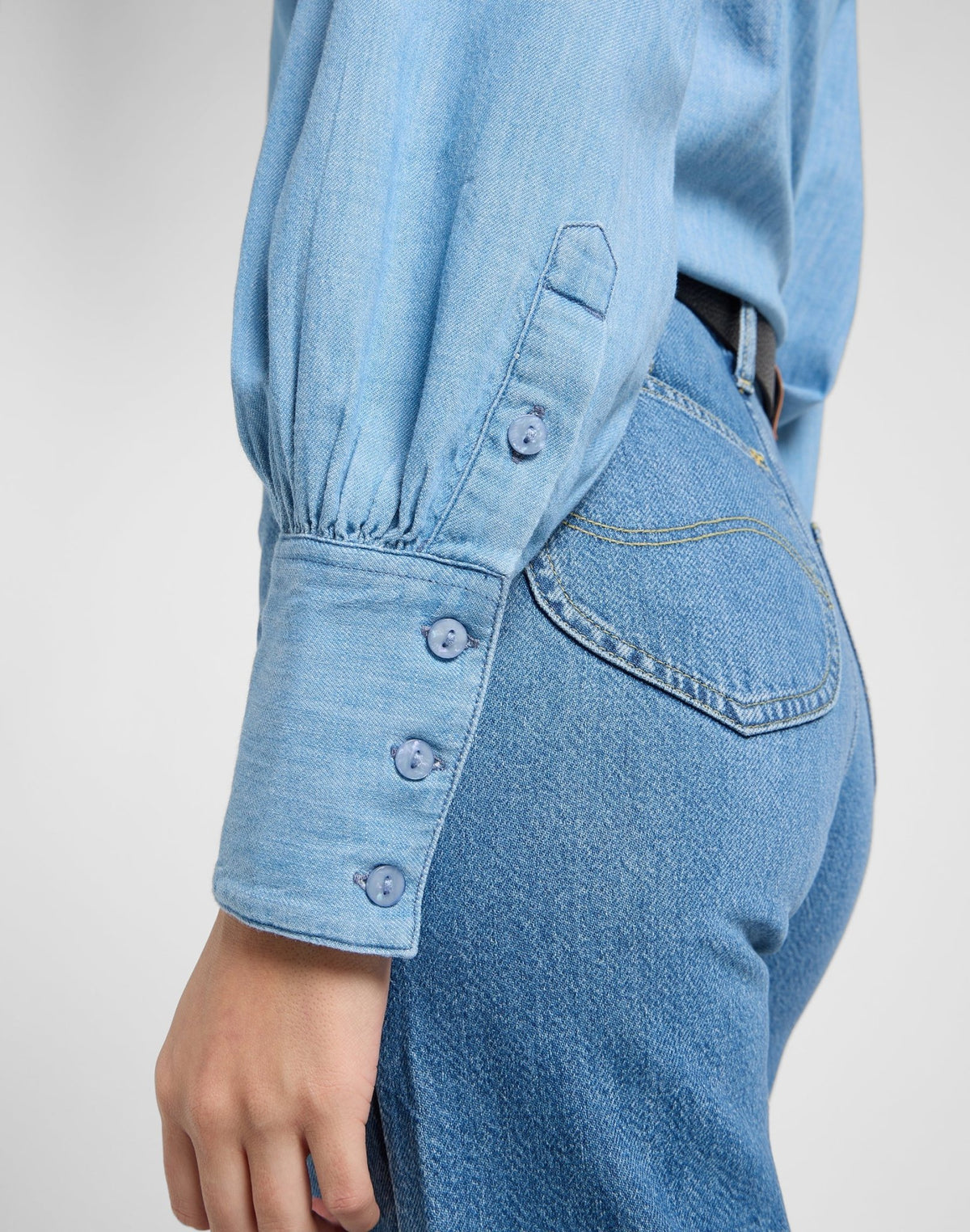 Balloon Sleeve Shirt in Never Ages - LEE Schweiz