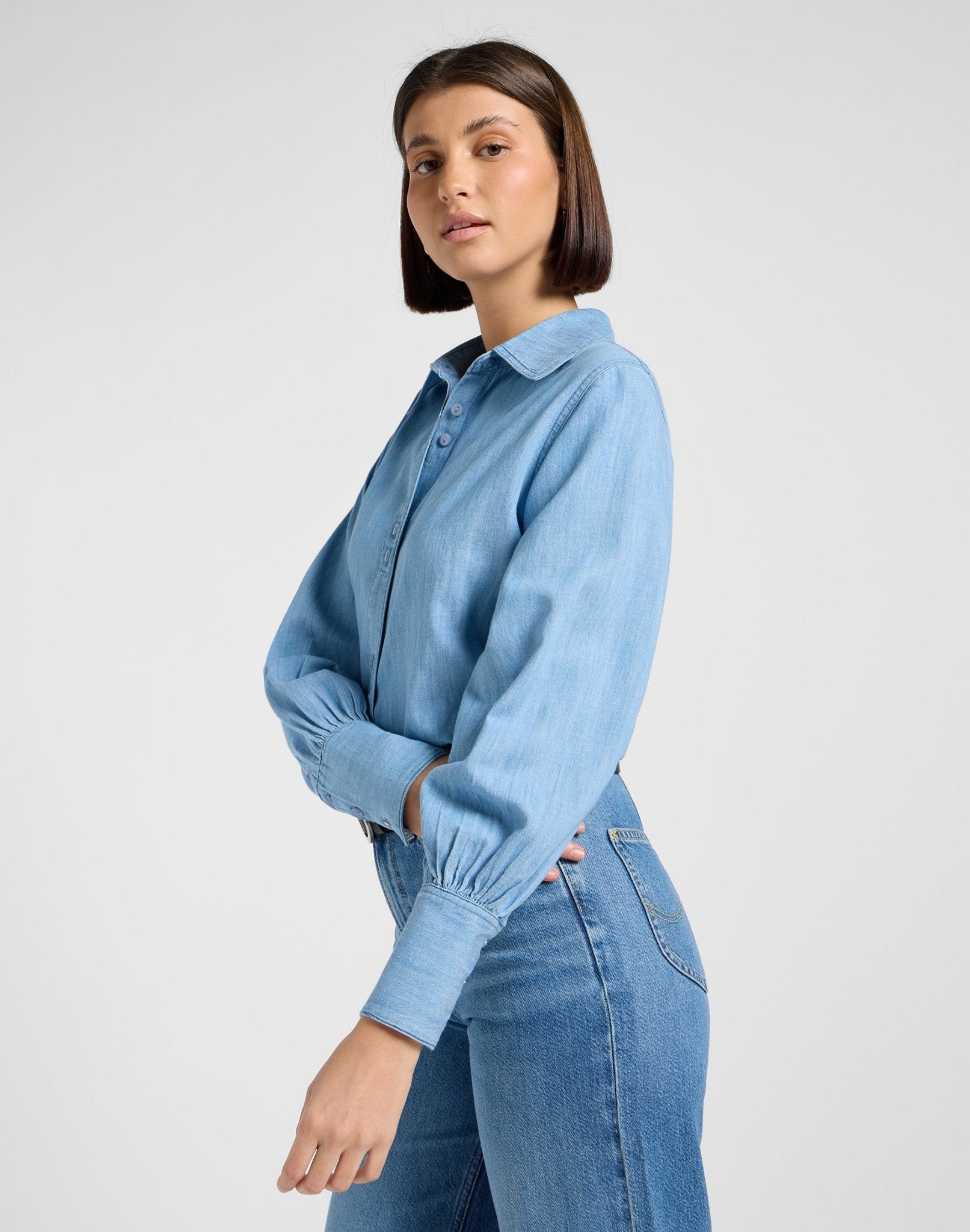 Balloon Sleeve Shirt in Never Ages - LEE Schweiz